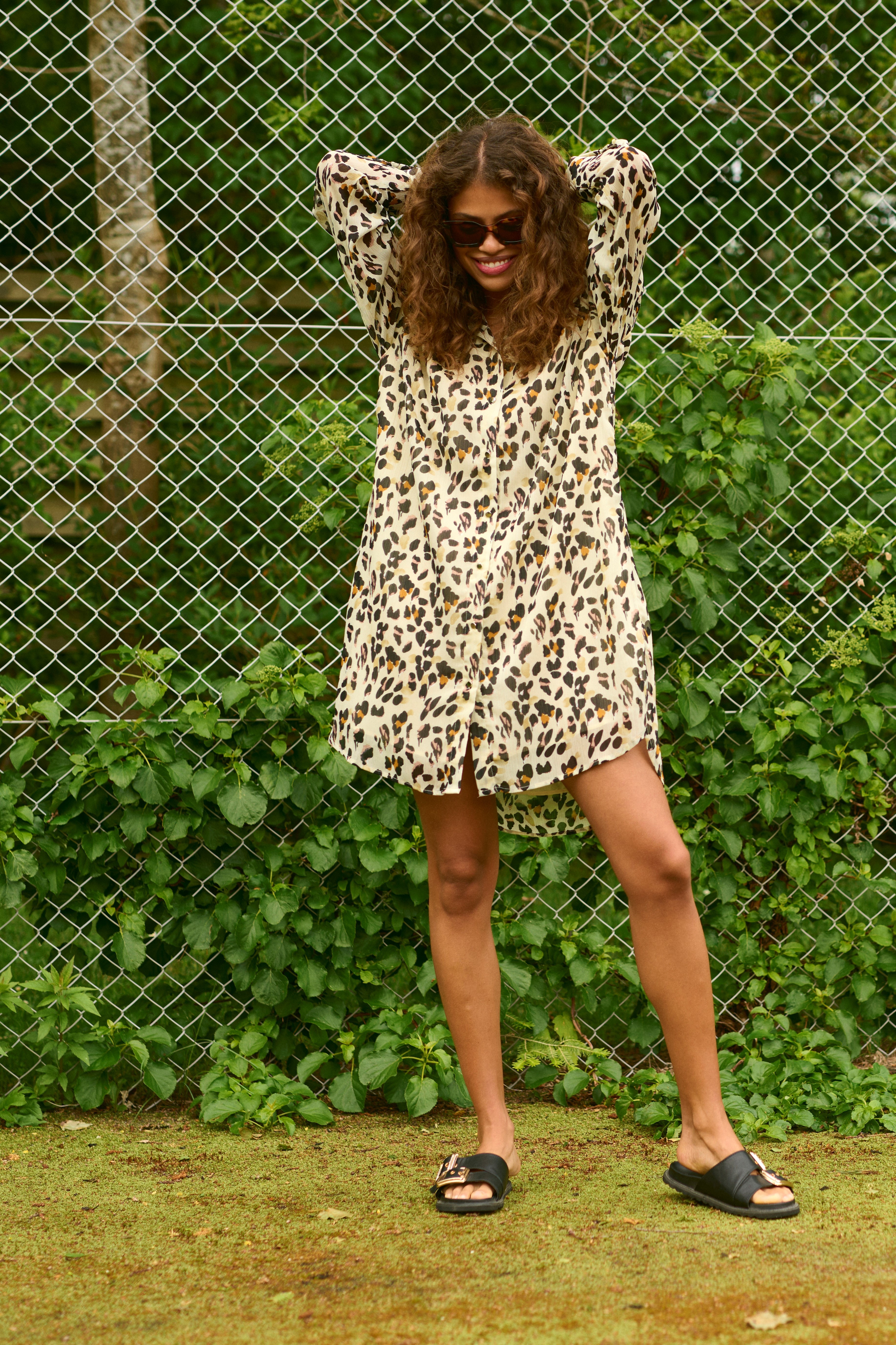 KAsimi Leopard Dress LOCATION NONE 10552068-103626