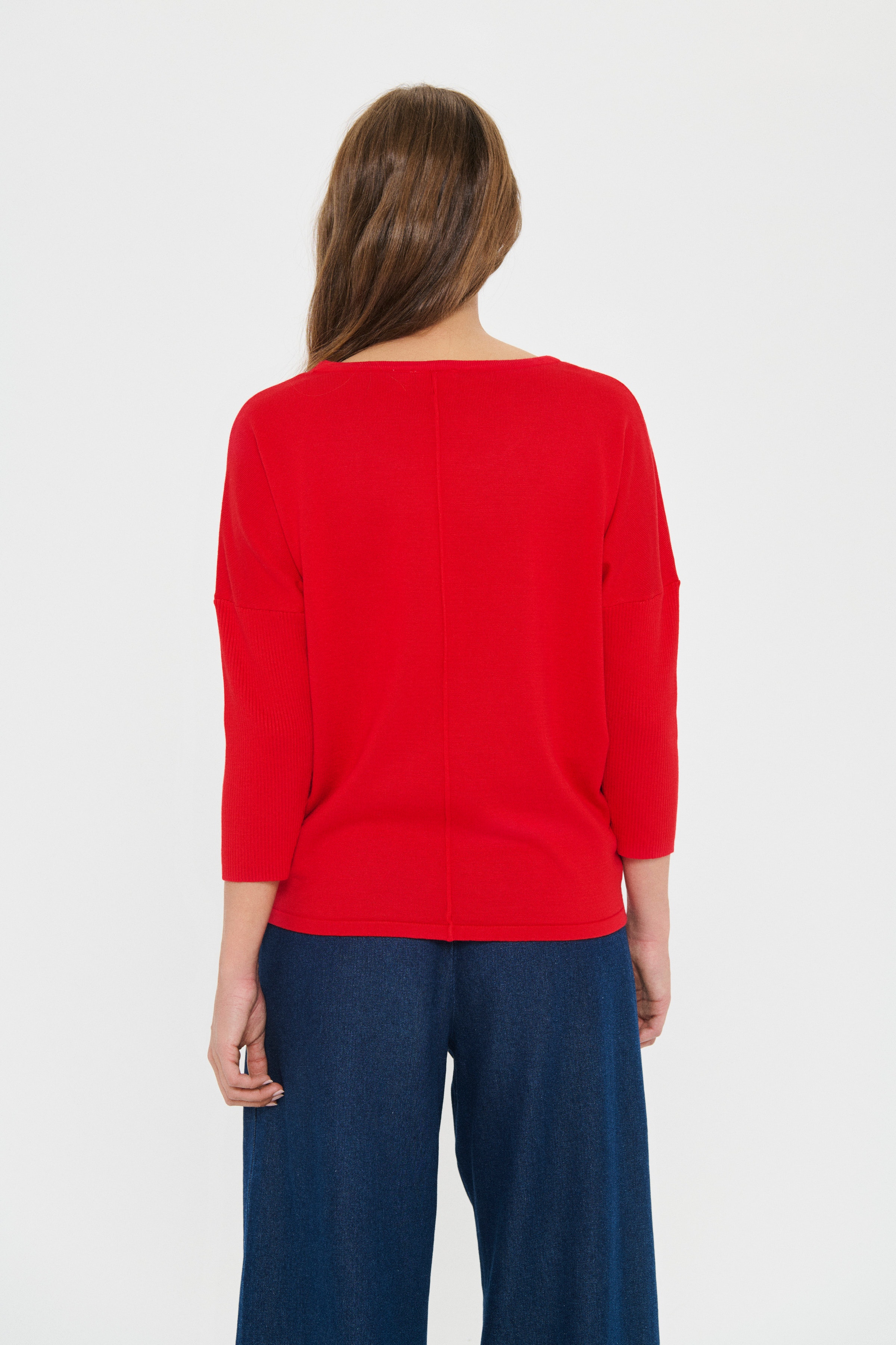 MilaSZ R-Neck Pullover LOOKBOOK BACK 30500003-181663