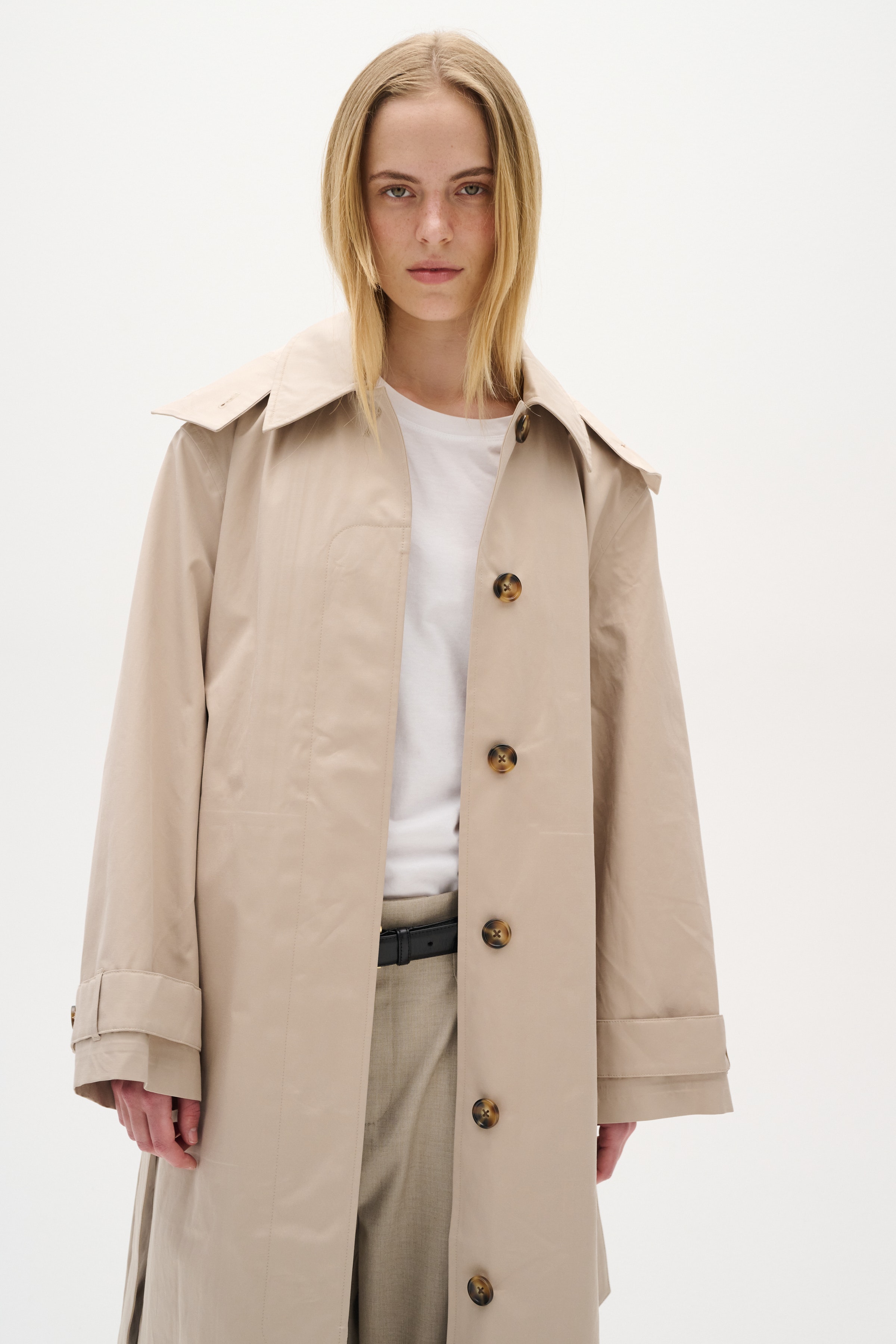 MylahIW Wasserabweisender Trenchcoat LOOKBOOK FRONT 30109947-151308