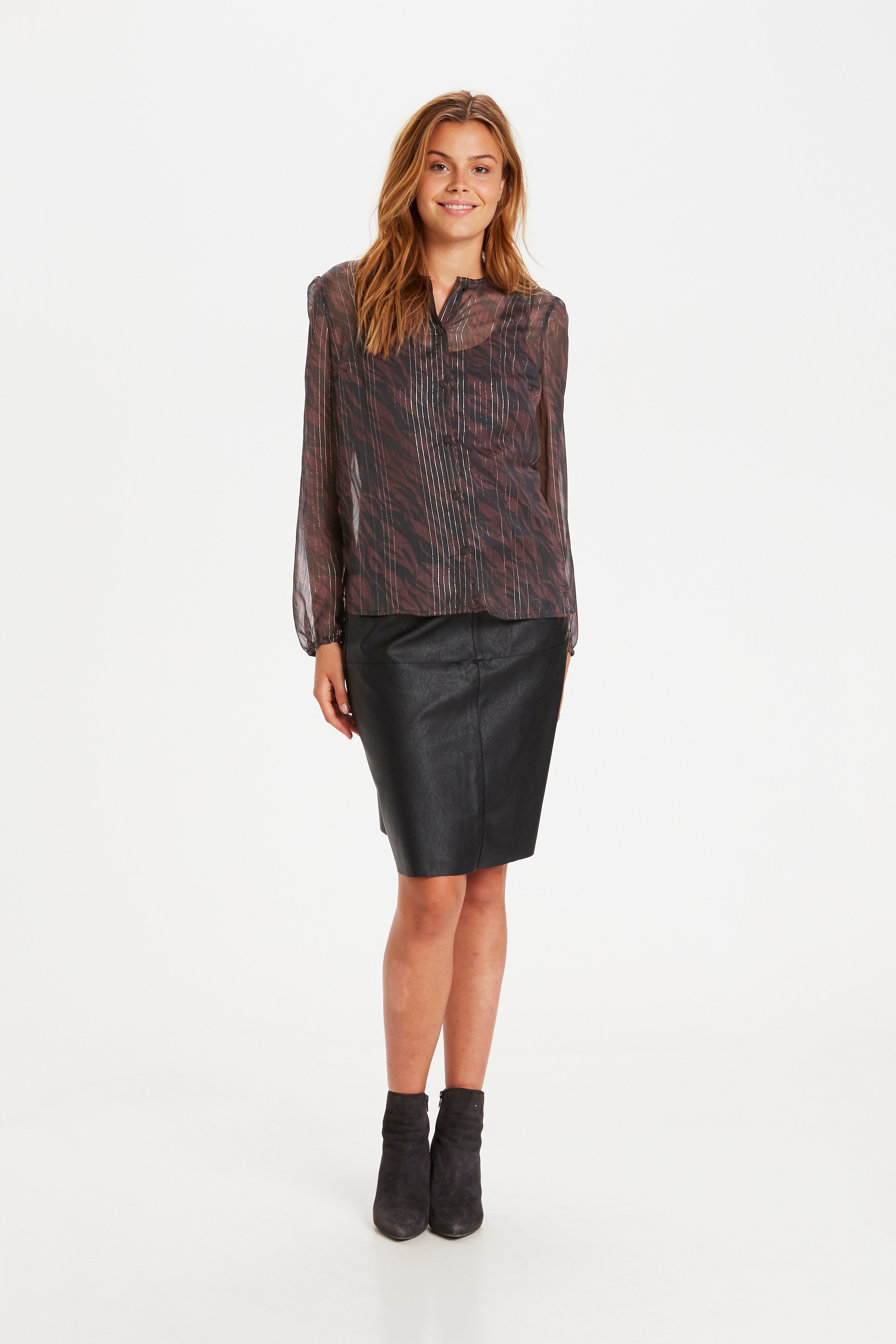 Langærmet skjorte LOOKBOOK FRONT 30510725-600181