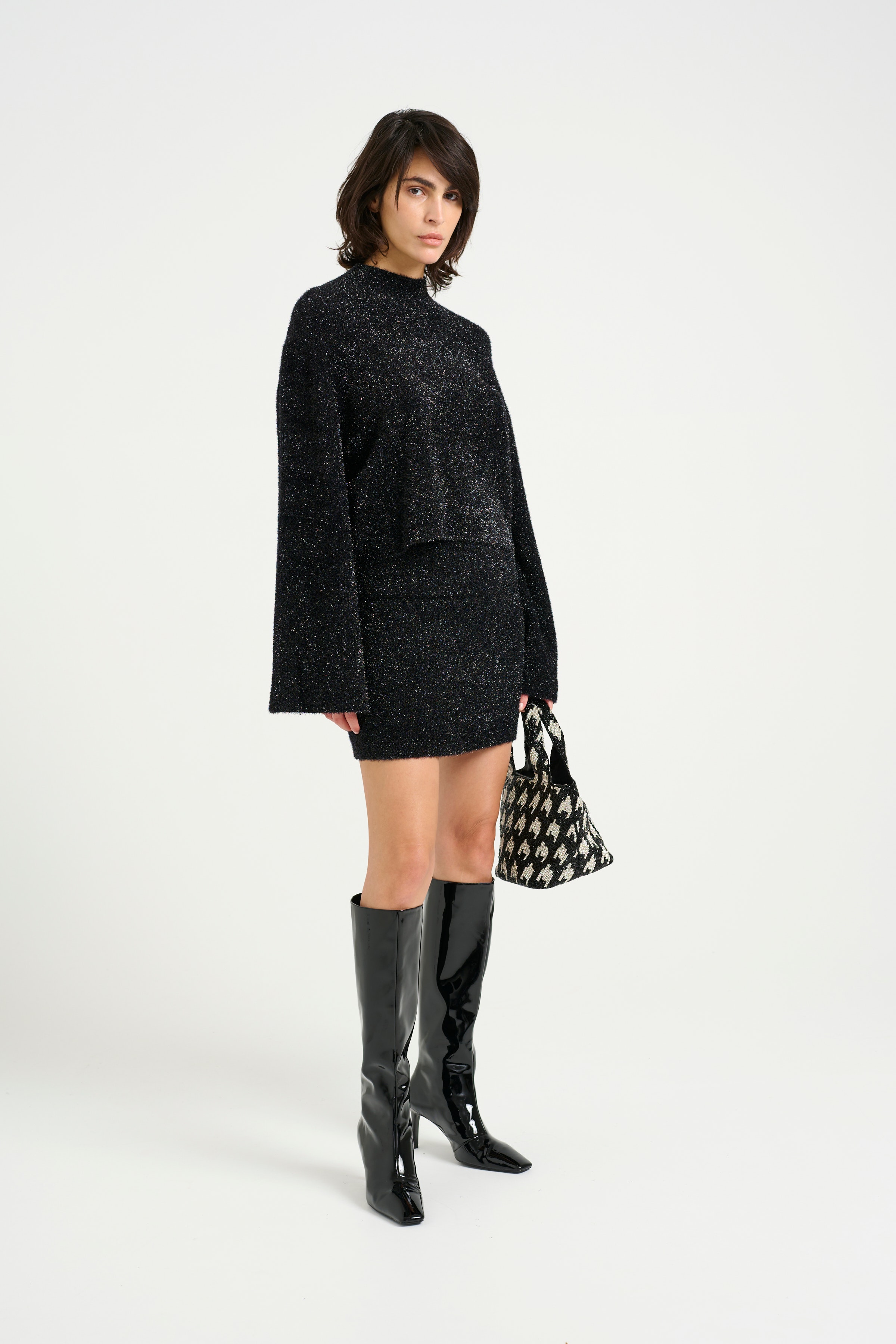 FlinaGZ Skirt in black color | GESTUZ FlinaGZ Skirt in black color | GESTUZ