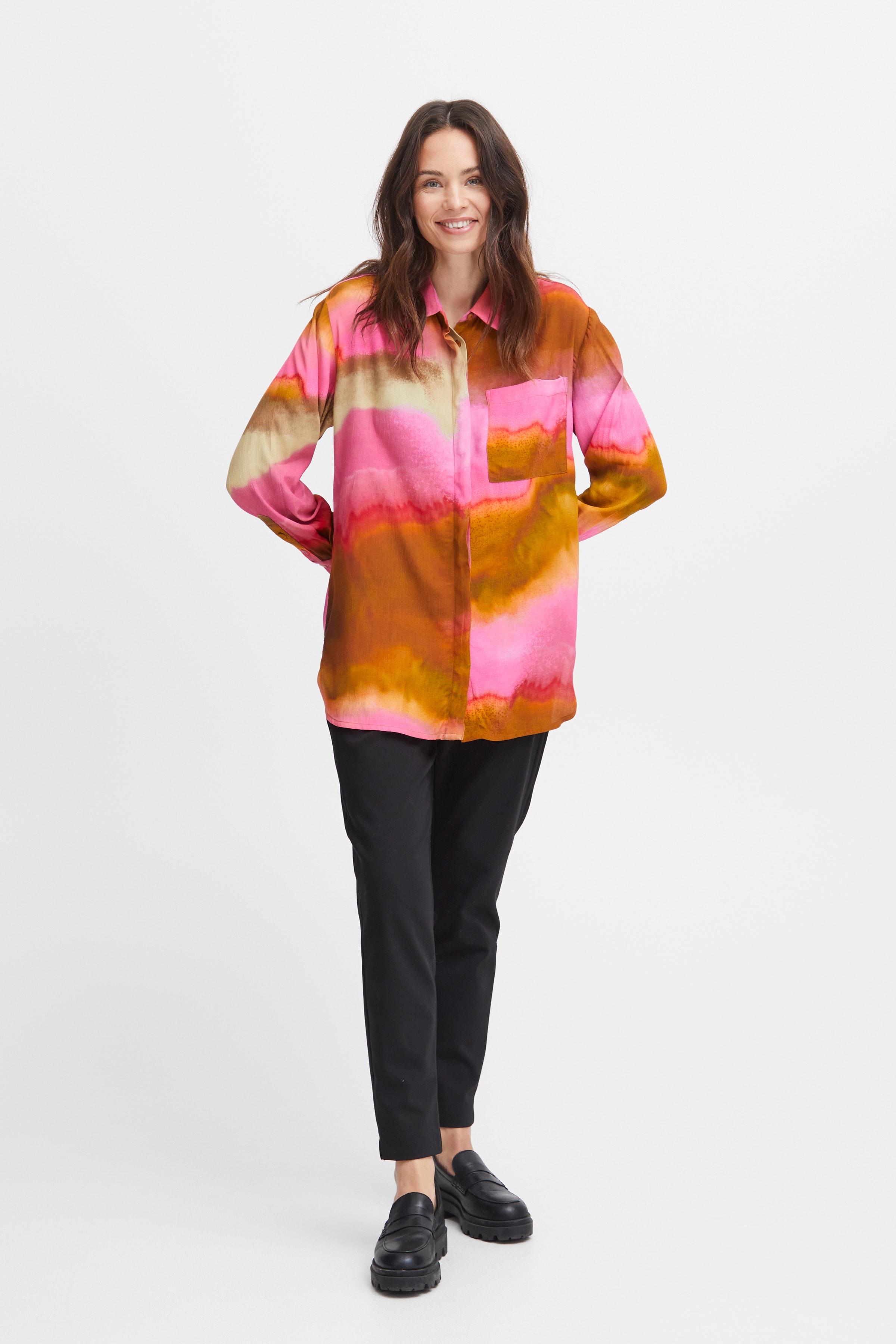 FRREBEKKA Skjorta LOOKBOOK FRONT 20612925-202395