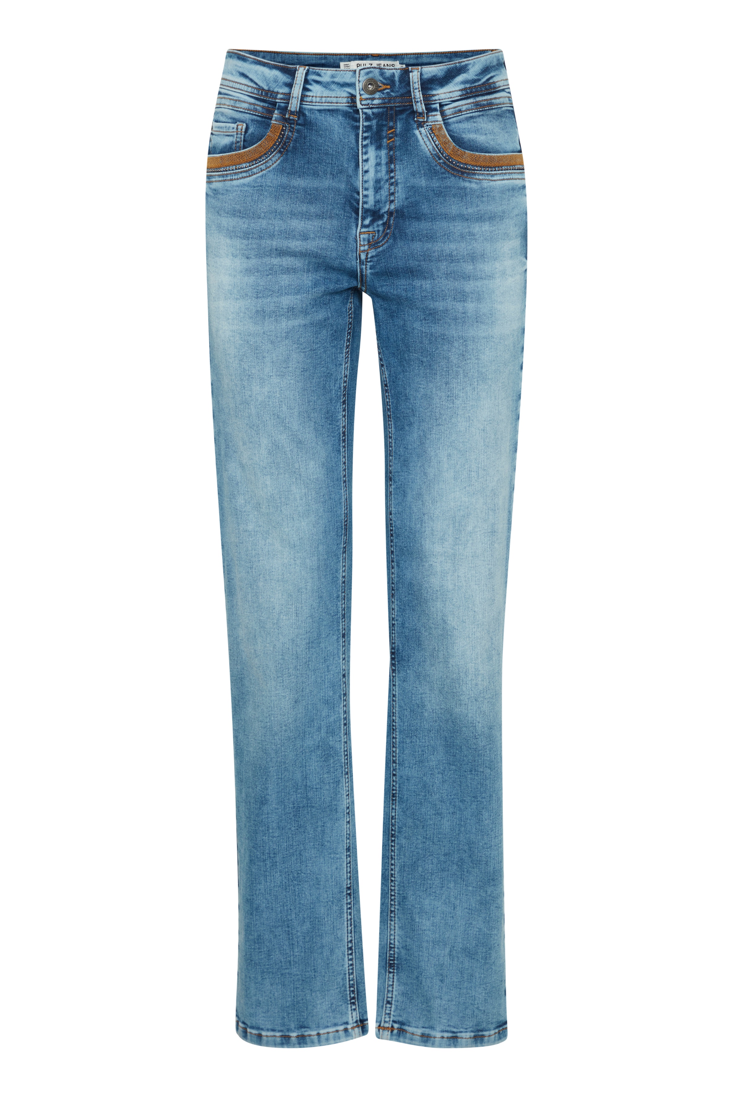 PZELLE HW Jeans Straight Leg PACK FRONT 50208008-200005