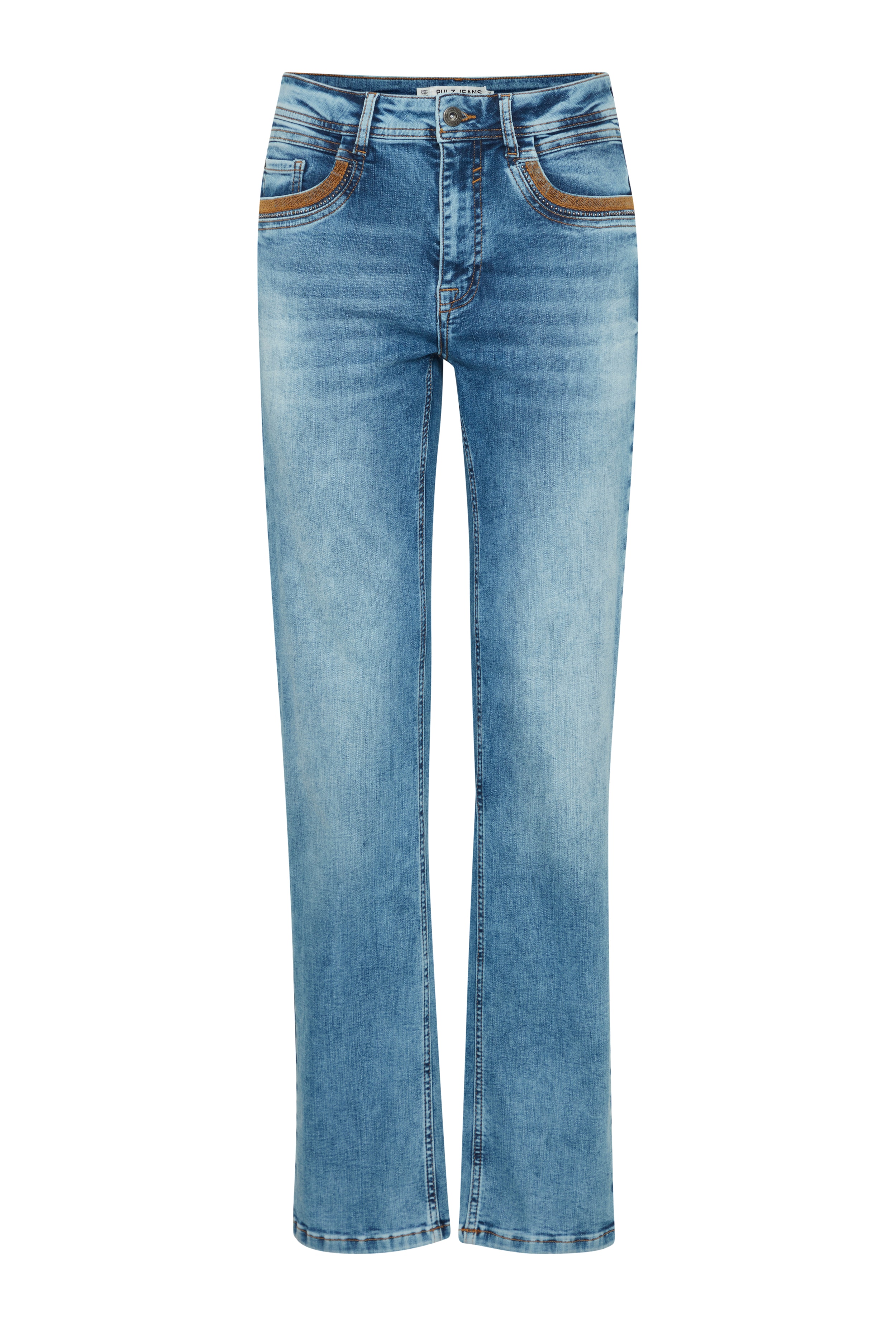 PZELLE HW Jeans Straight Leg PACK FRONT 50208008-200005