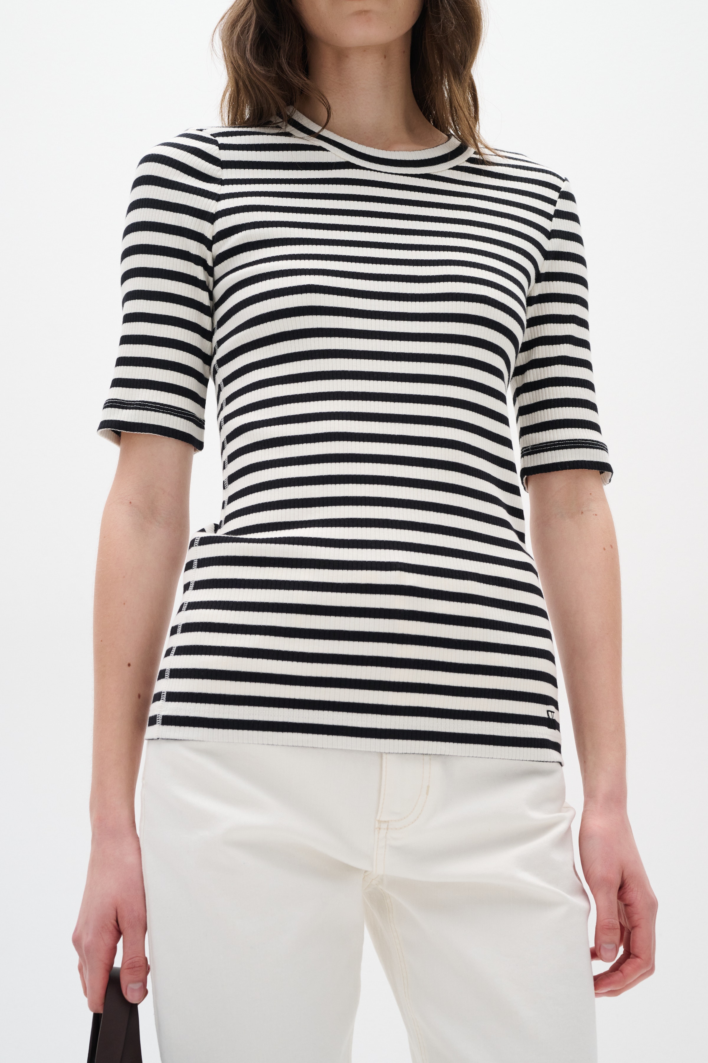 DagnaIW Striped T-shirt LOOKBOOK DETAIL 30107269-301284