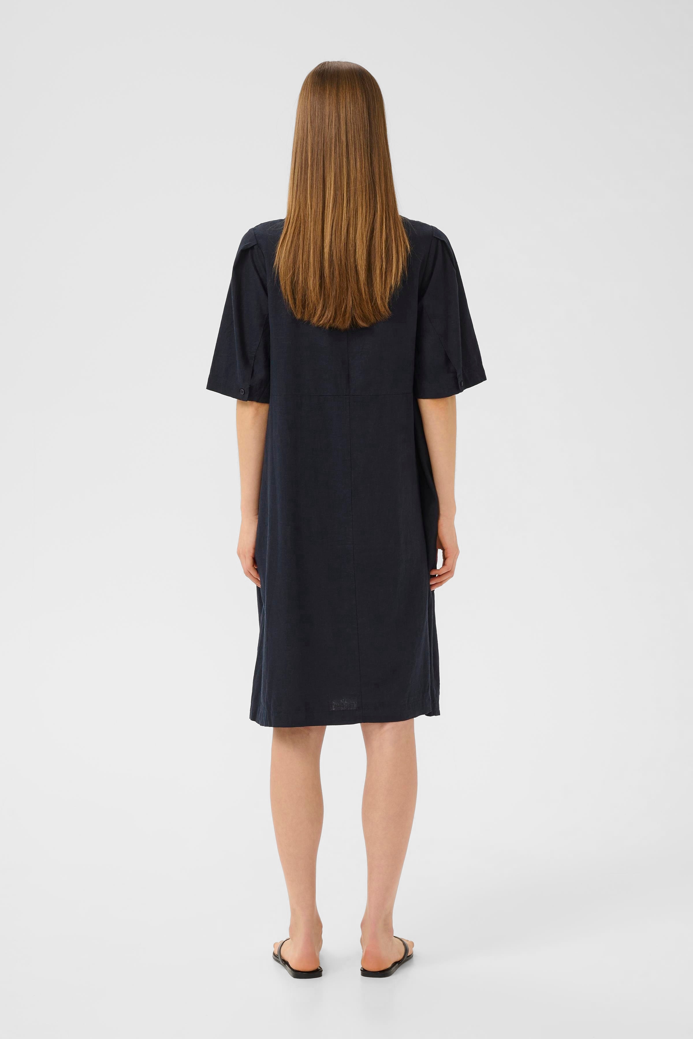 EllieIW Linnen Dress LOOKBOOK BACK 30109316-300005