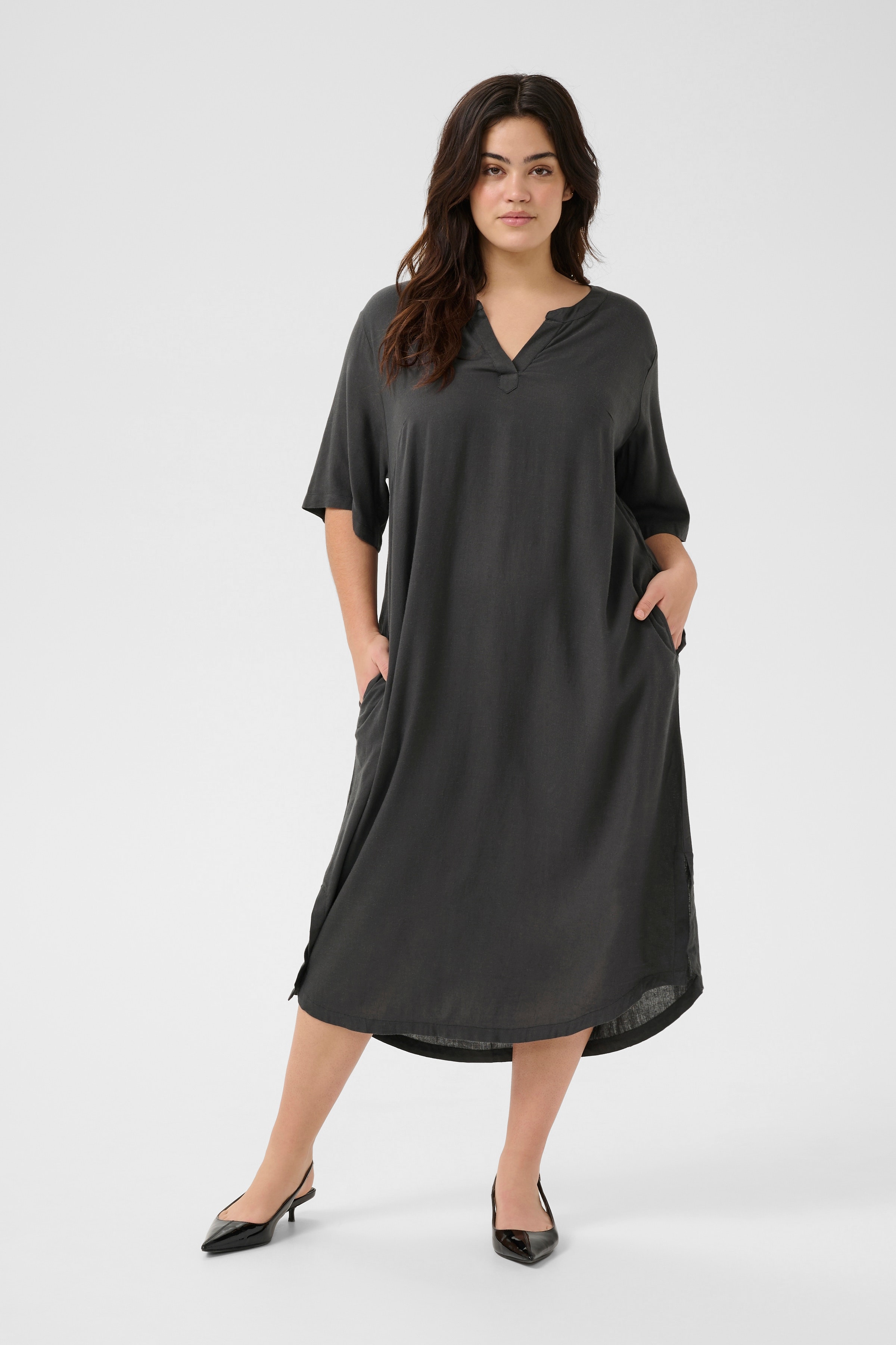 KCmille Linen dress LOOKBOOK FRONT 10582218-190205