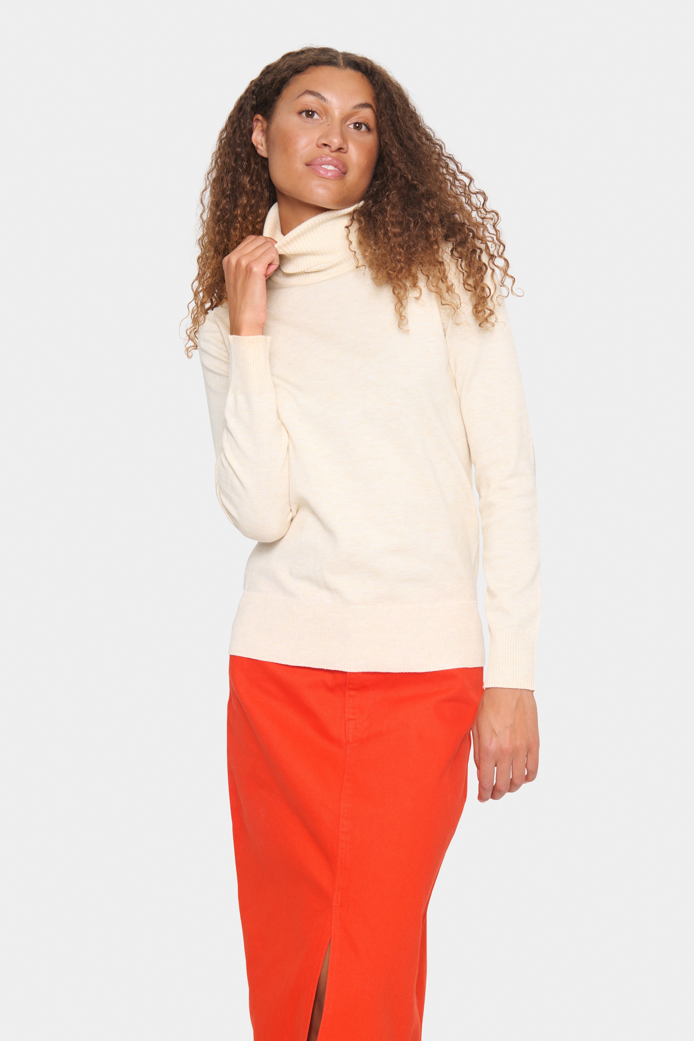 MilaSZ Rollneck Pullover LOOKBOOK FRONT 30500018-1102021