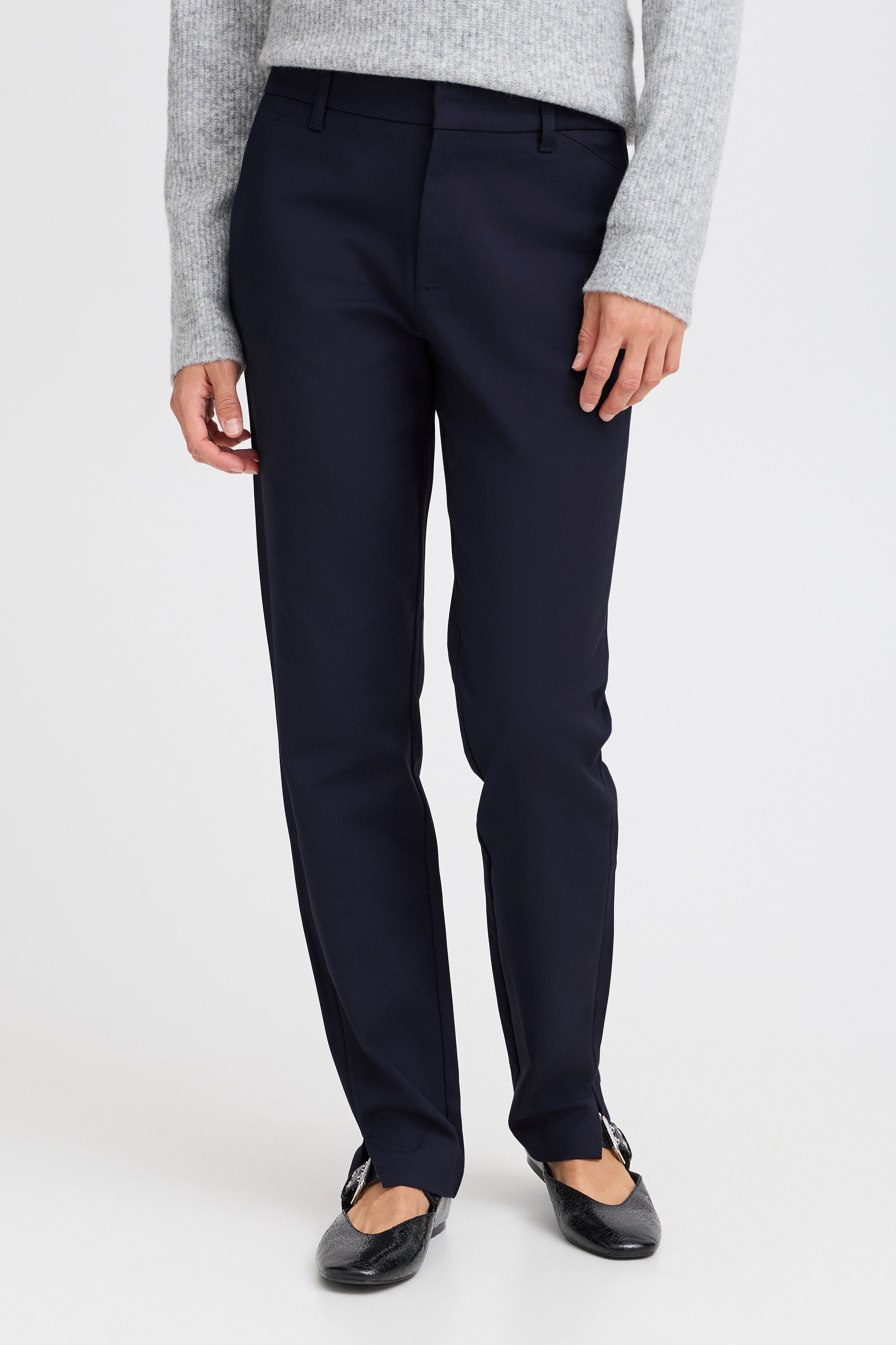 PZBINDY High Waist Long Skinny Leg Byxor LOOKBOOK FRONT 50206472-194020