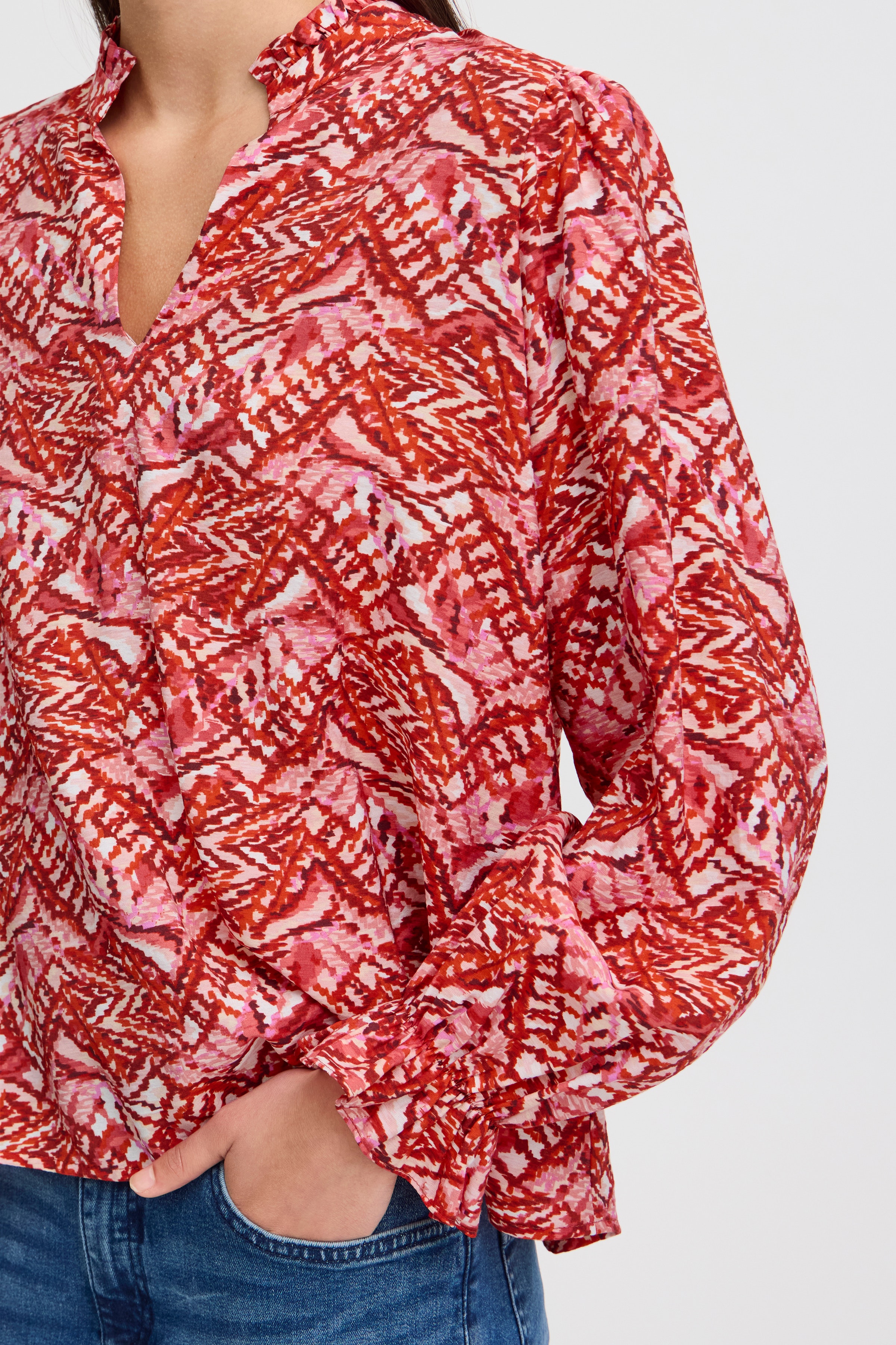 IHFAZORA Blouse LOOKBOOK DETAIL 20121474-203269