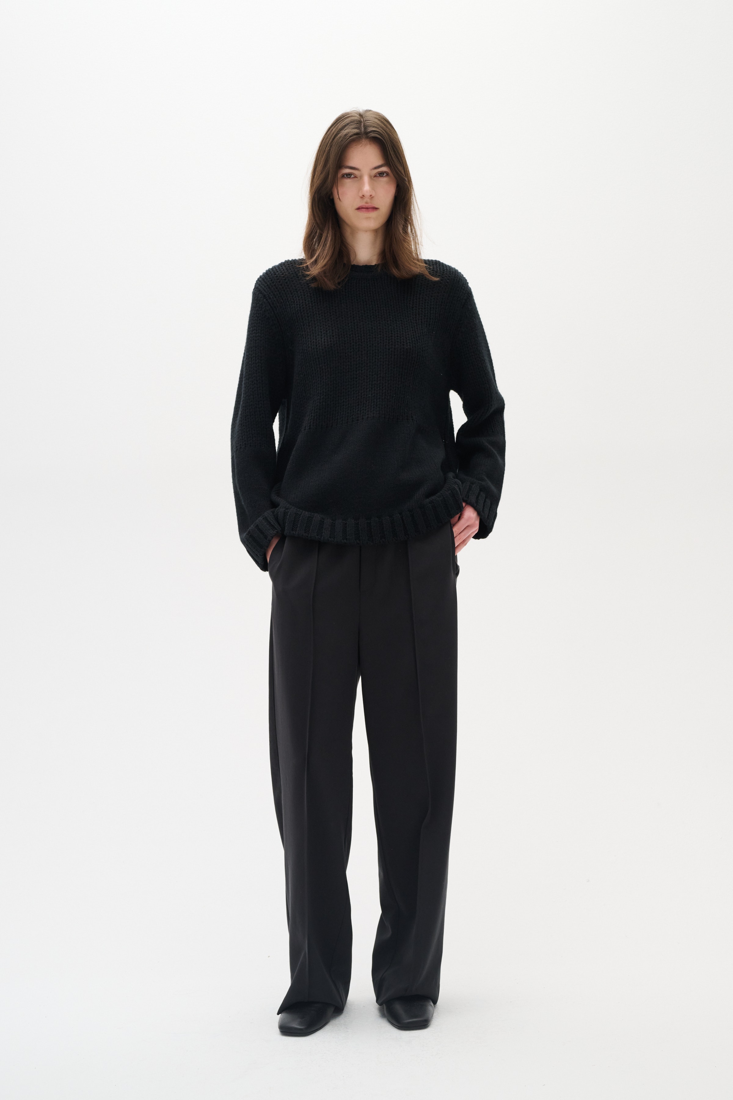 UmeekaIW Bukser LOOKBOOK FRONT 30110059-194008