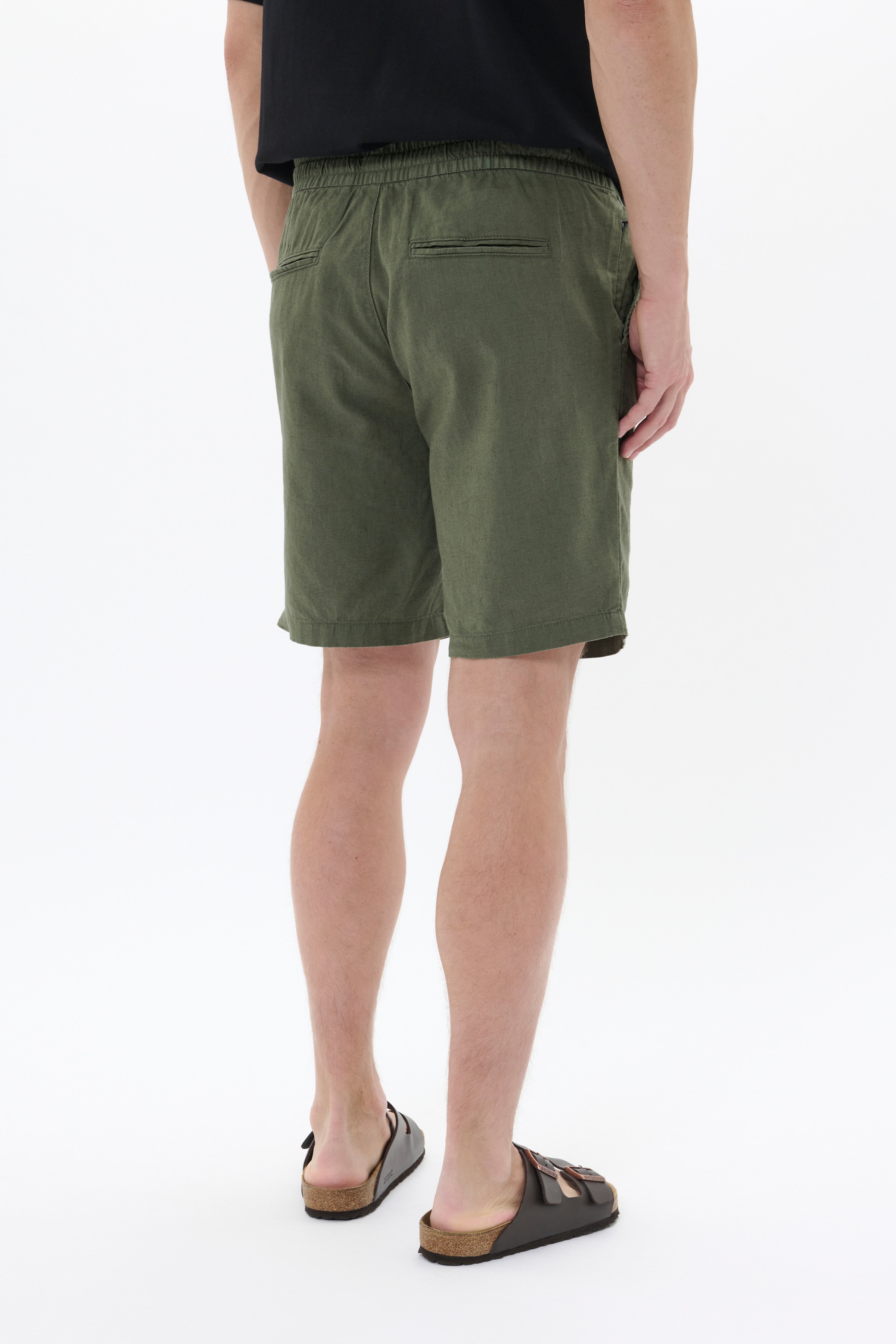 MAbarton linen shorts LOOKBOOK BACK 30206032-190309