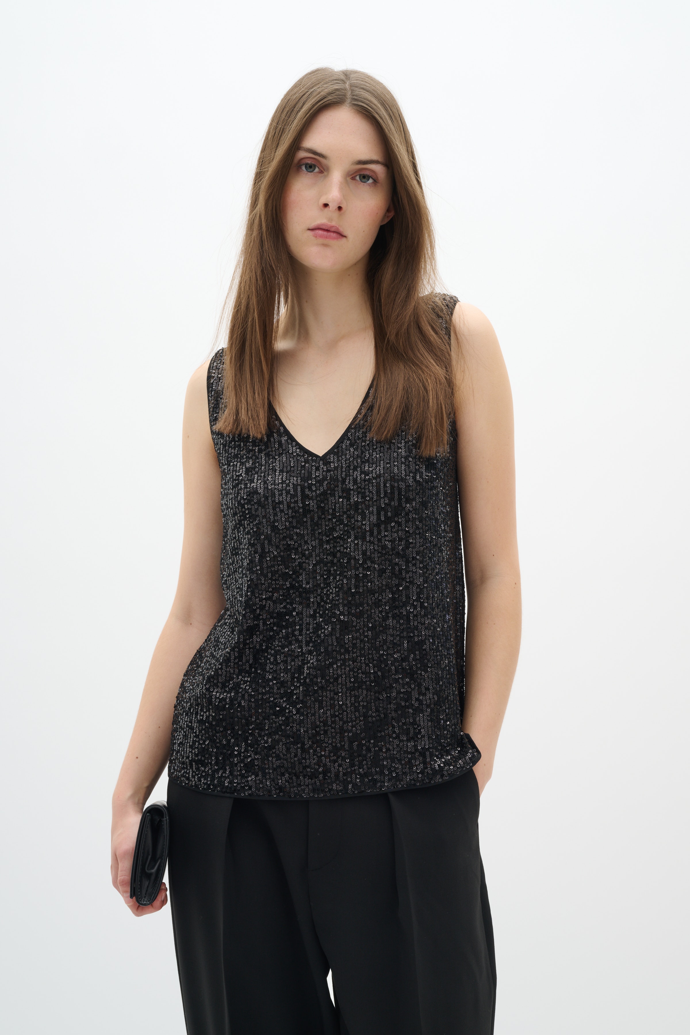 BarbaraIW Sequin Top LOOKBOOK FRONT 30109888-194008