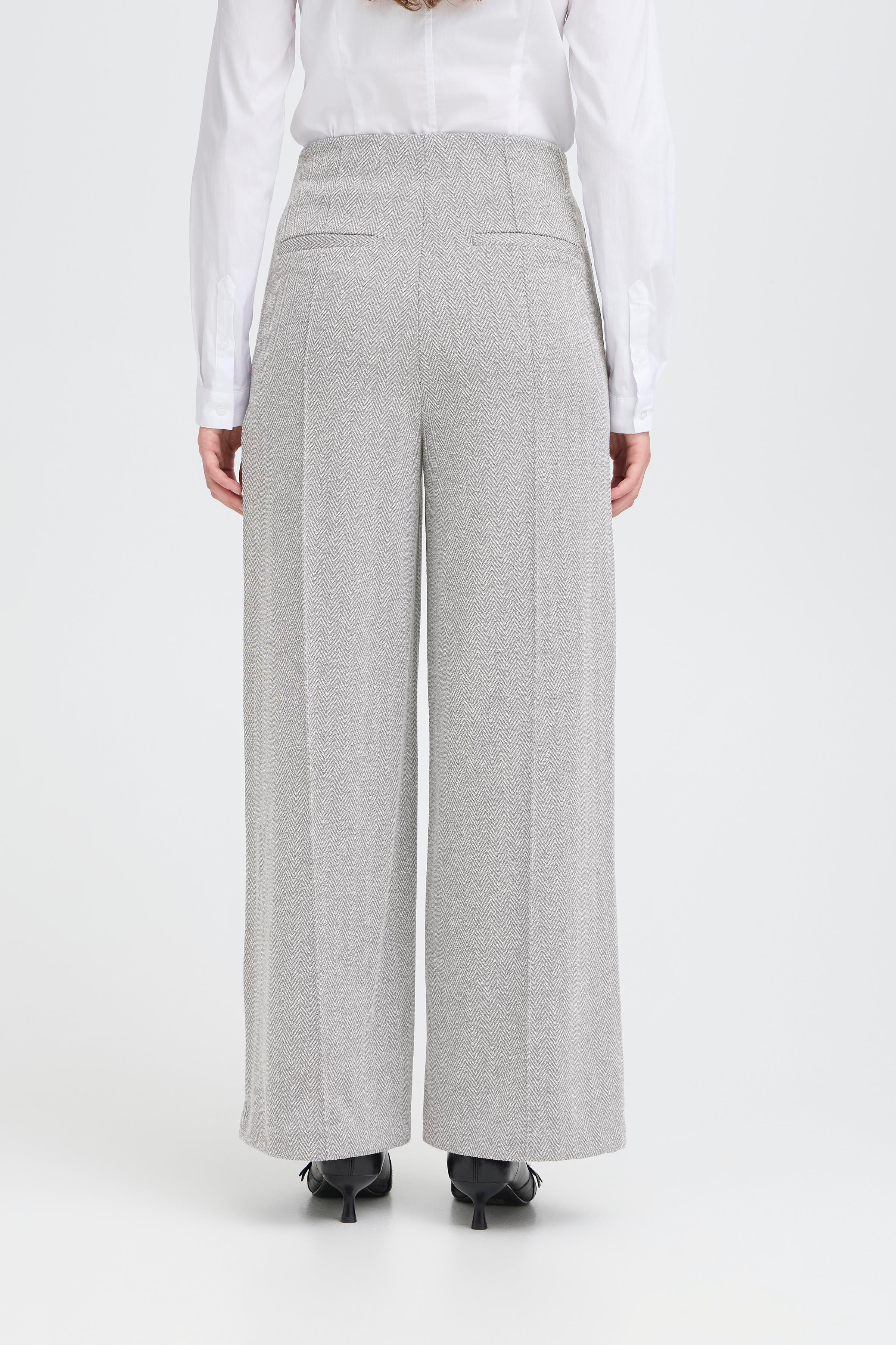 IHKATE JACQUARD Bukser LOOKBOOK FRONT 20121602-900000482