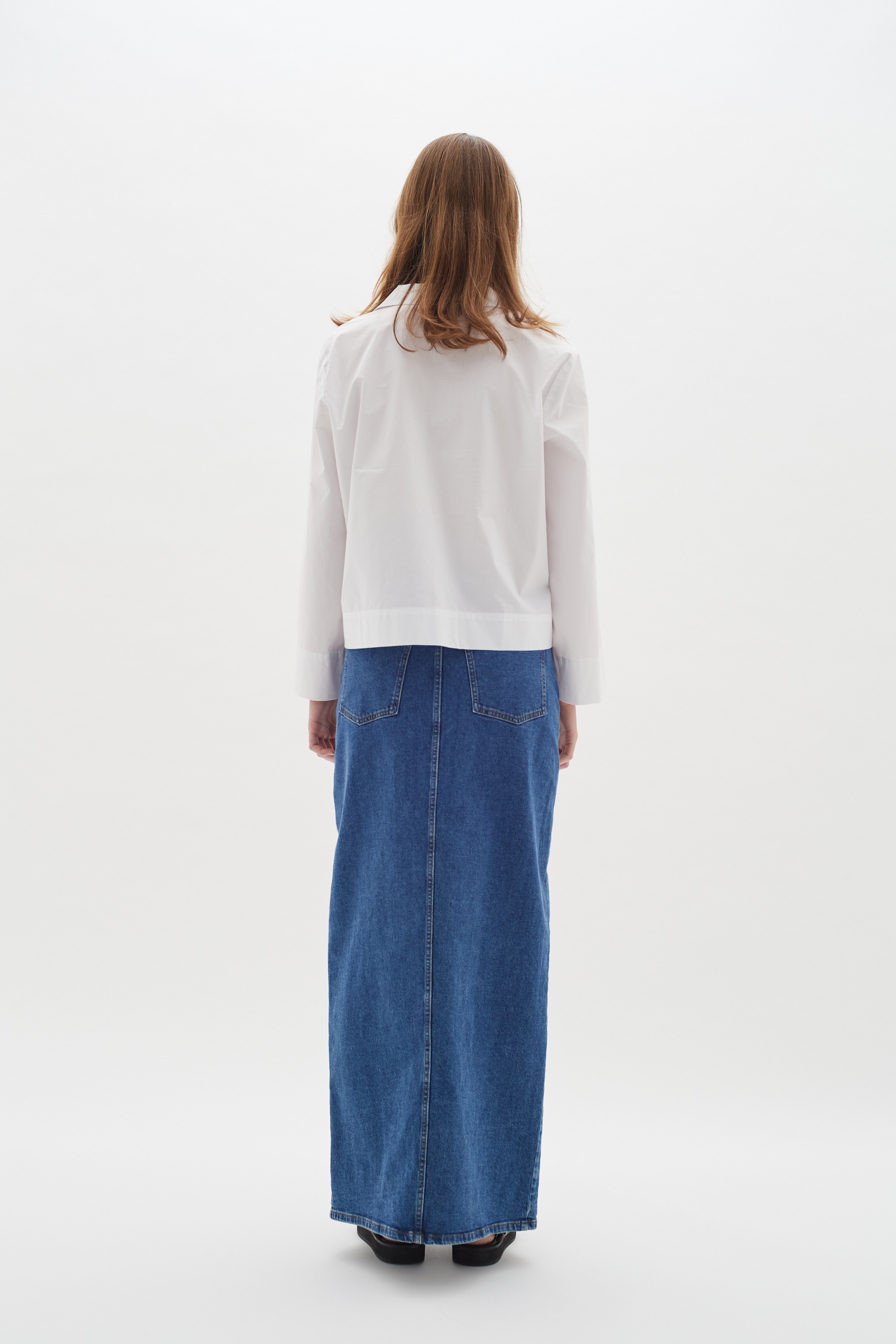 PheifferIW Long Denim Skirt LOOKBOOK BACK 30109258-301979