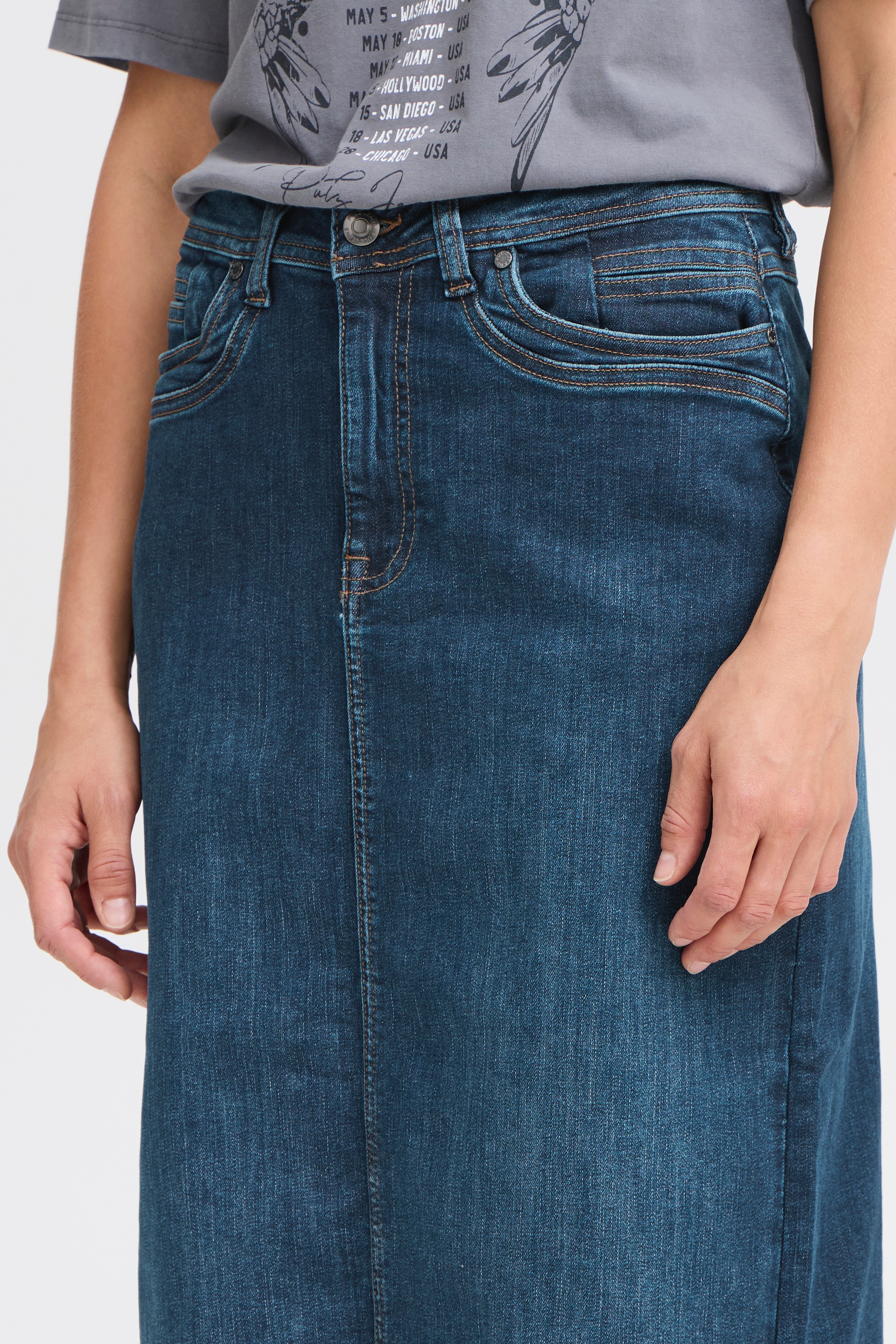 PZKATJA Skjørt LOOKBOOK DETAIL 50208474-200002