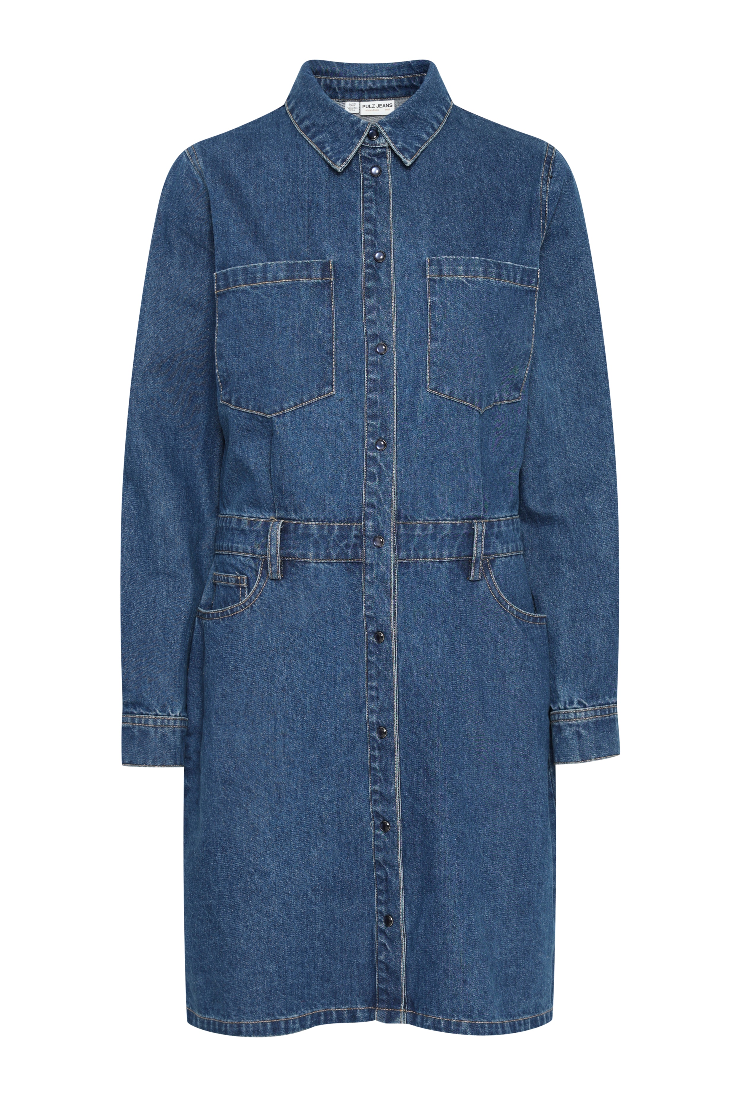 Denim kjole PACK FRONT 50208800-200005