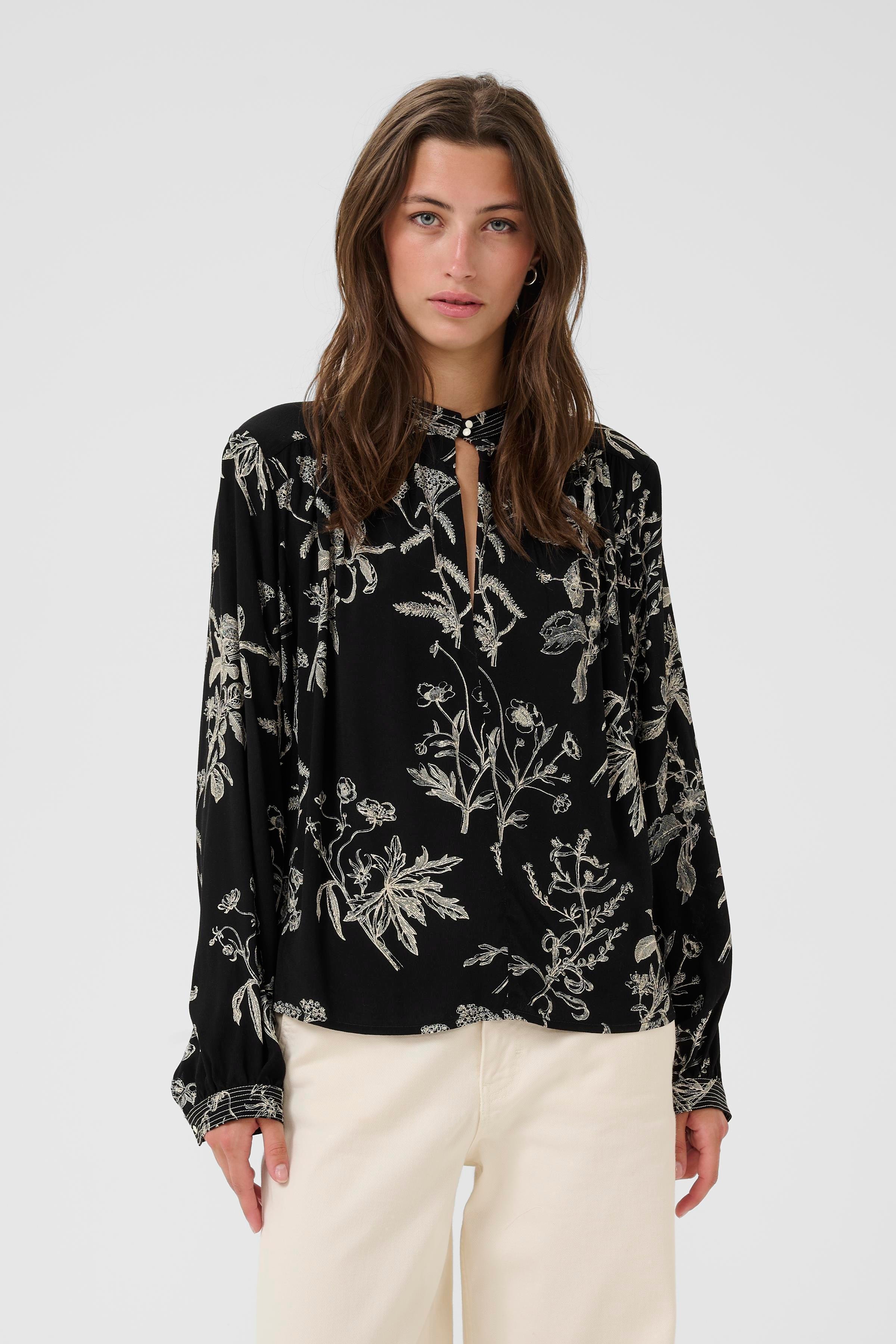 ShiromaPW Bluse LOOKBOOK FRONT 30310006-304209