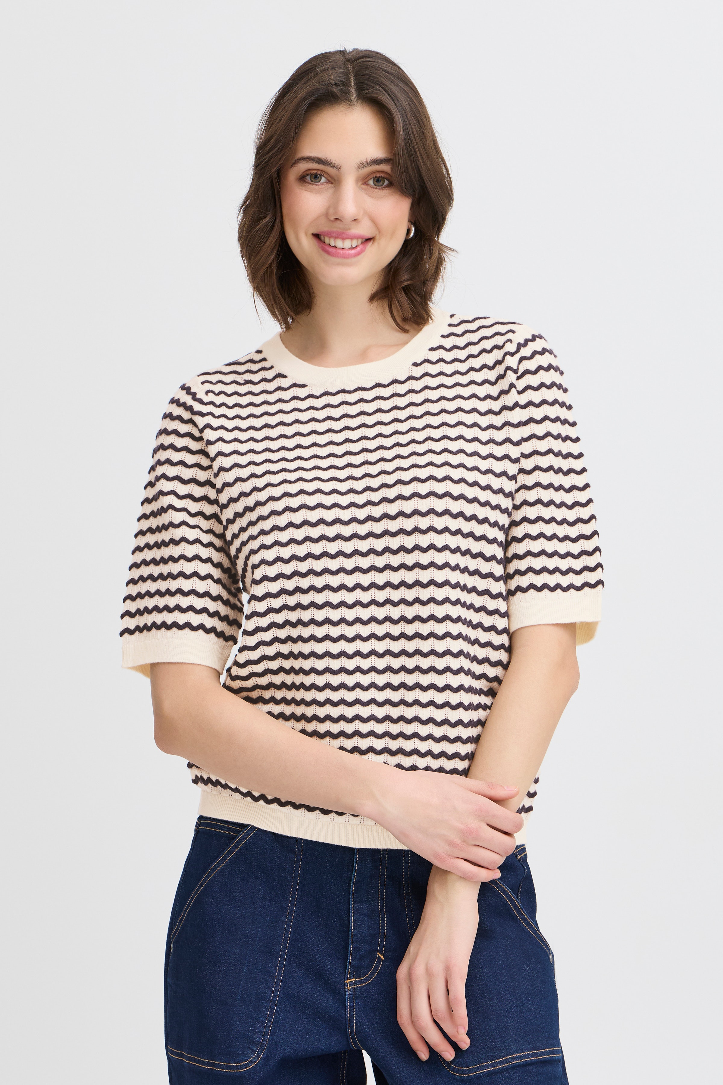 FRLUMA Strickpullover LOOKBOOK FRONT 20615581-200119