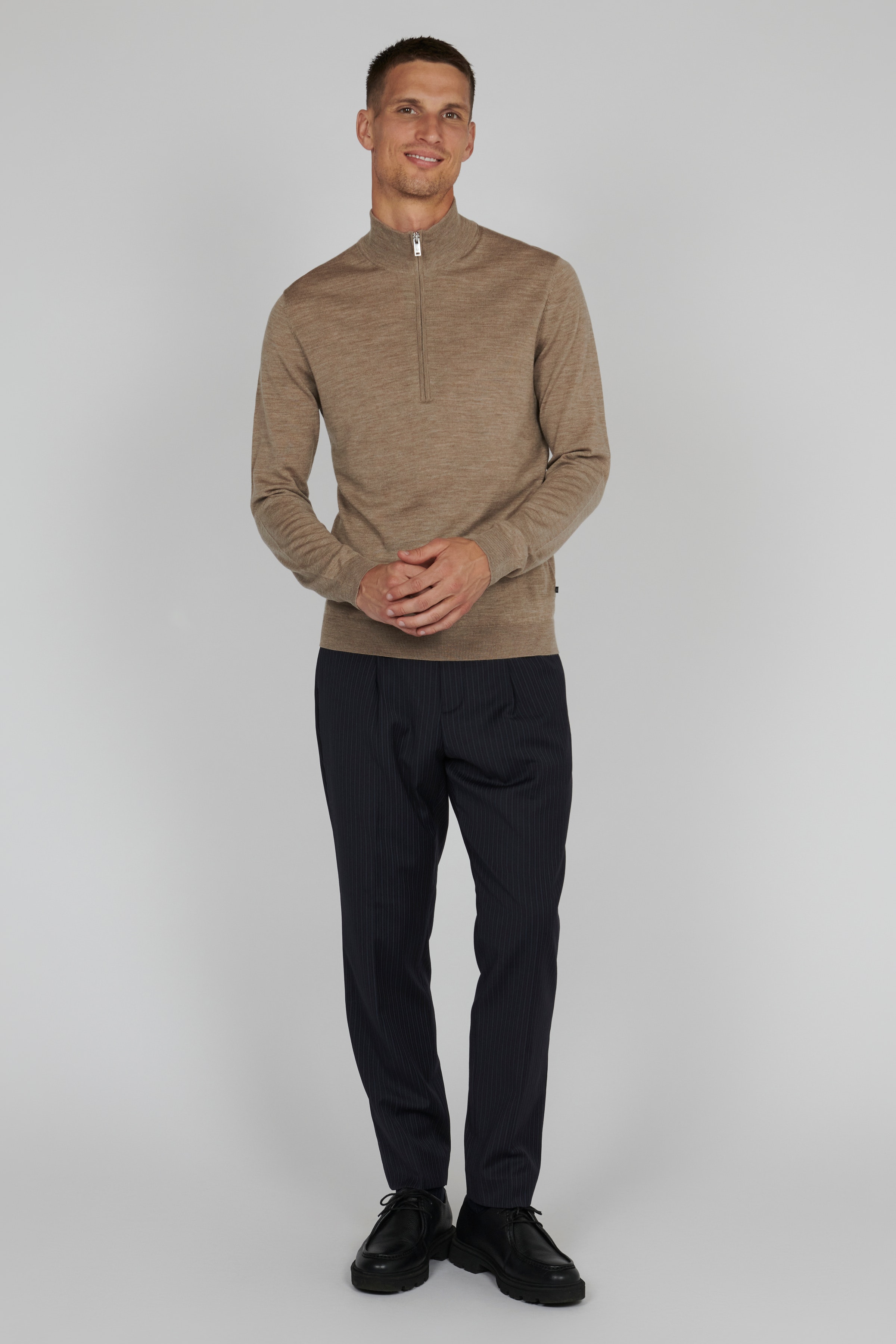 MAmason Merino Pullover LOOKBOOK FRONT 30207103-1711181