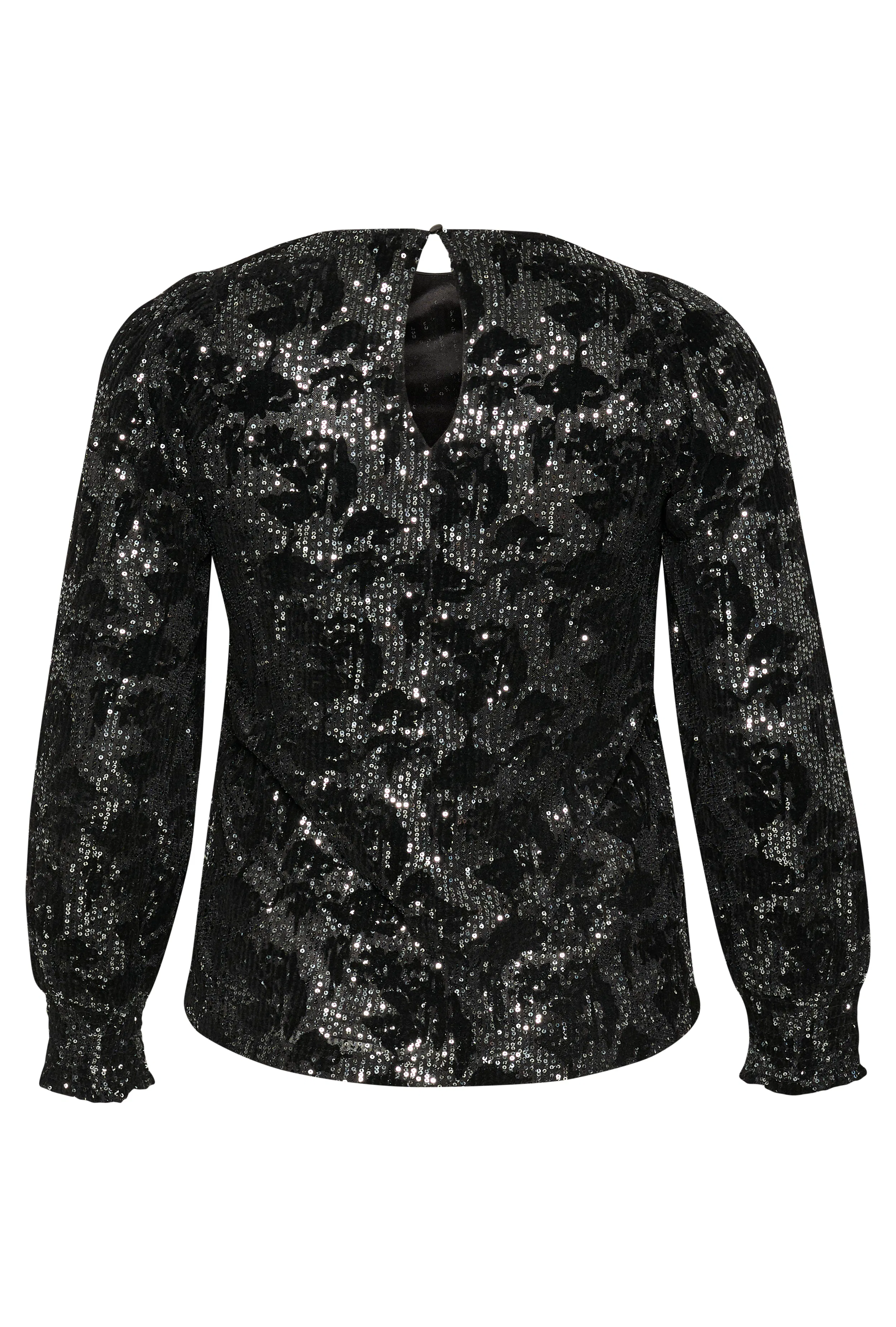 KCbrit Sequin Blouse PACK FRONT 10582717-106676