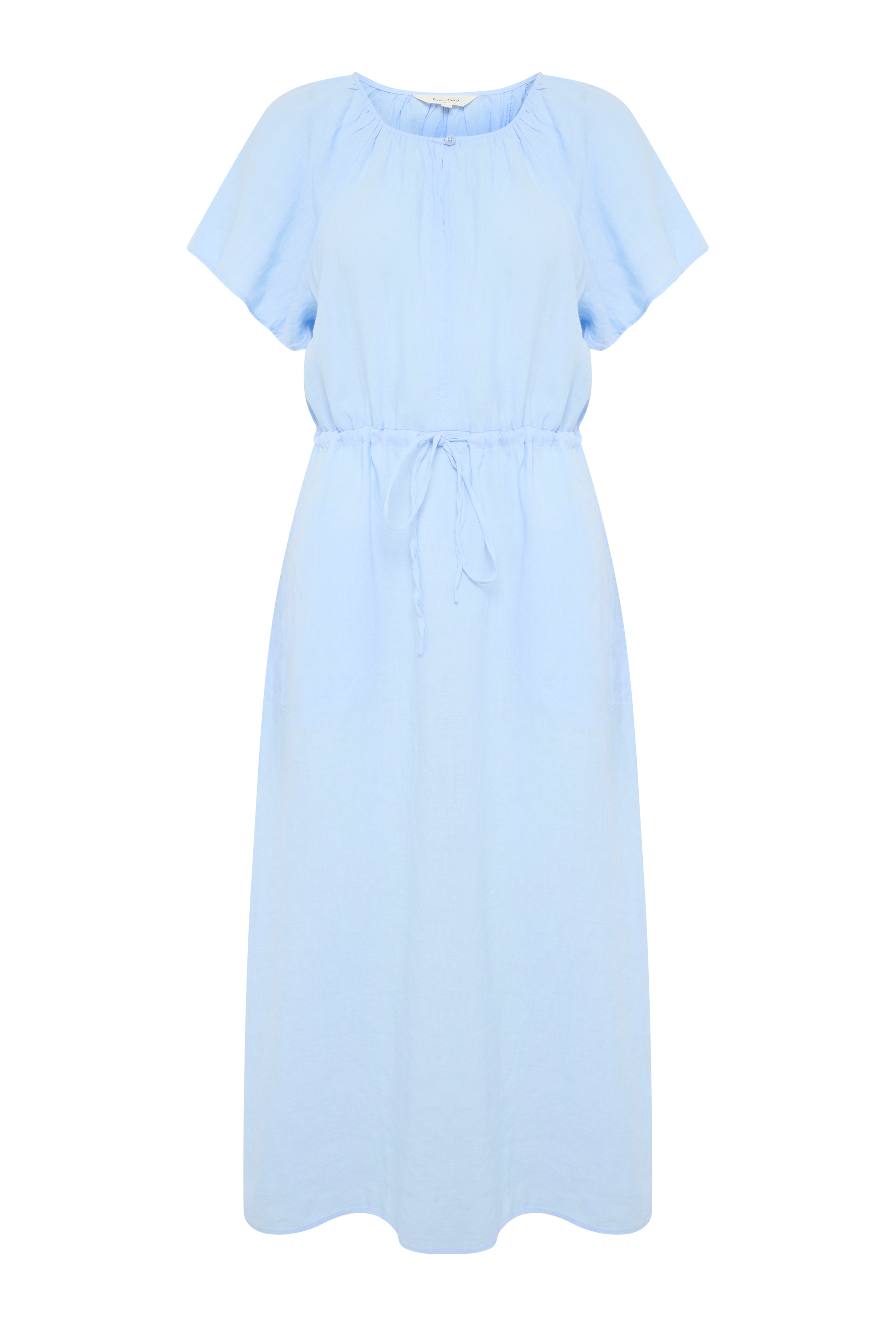 GeolinePW Long linen dress LOOKBOOK FRONT 30308590-154031