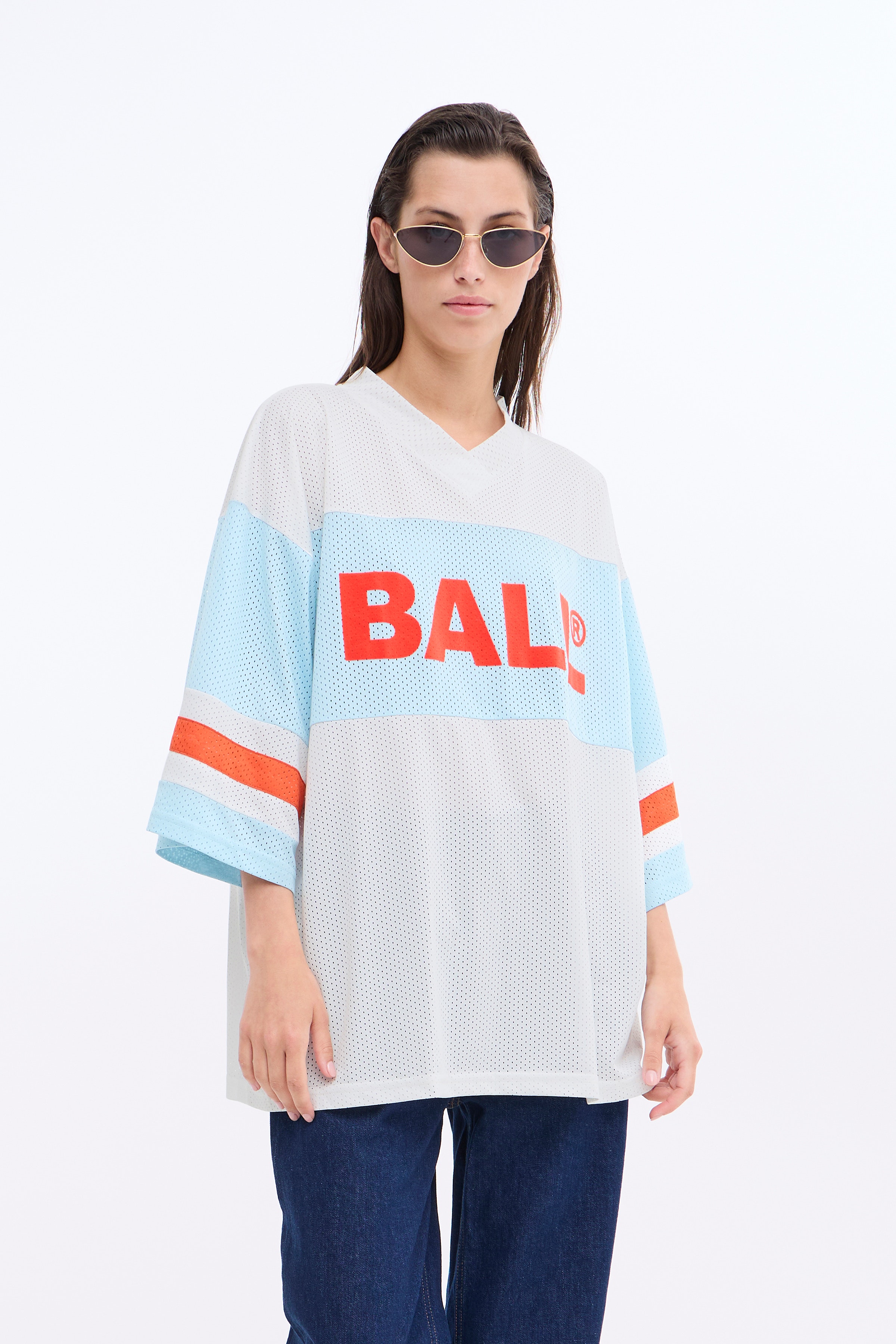 BALL BIGGIE MESH TEE LOOKBOOK FRONT 50405213-B1011