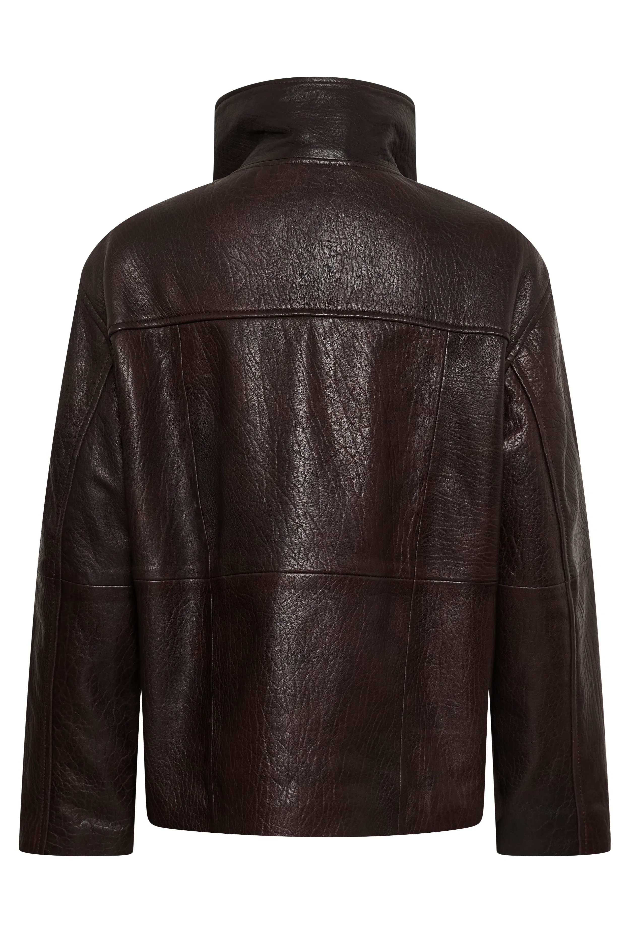 SLGinnie Casual Leather Jacket PACK FRONT 30409430-191018