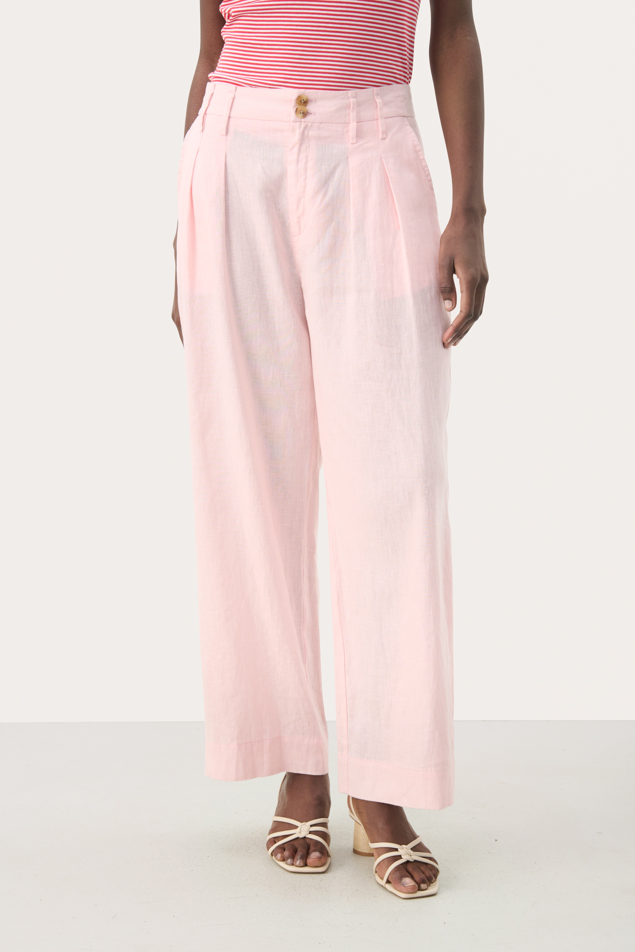 NanatiPW Linen Trousers LOOKBOOK FRONT 30309385-141905