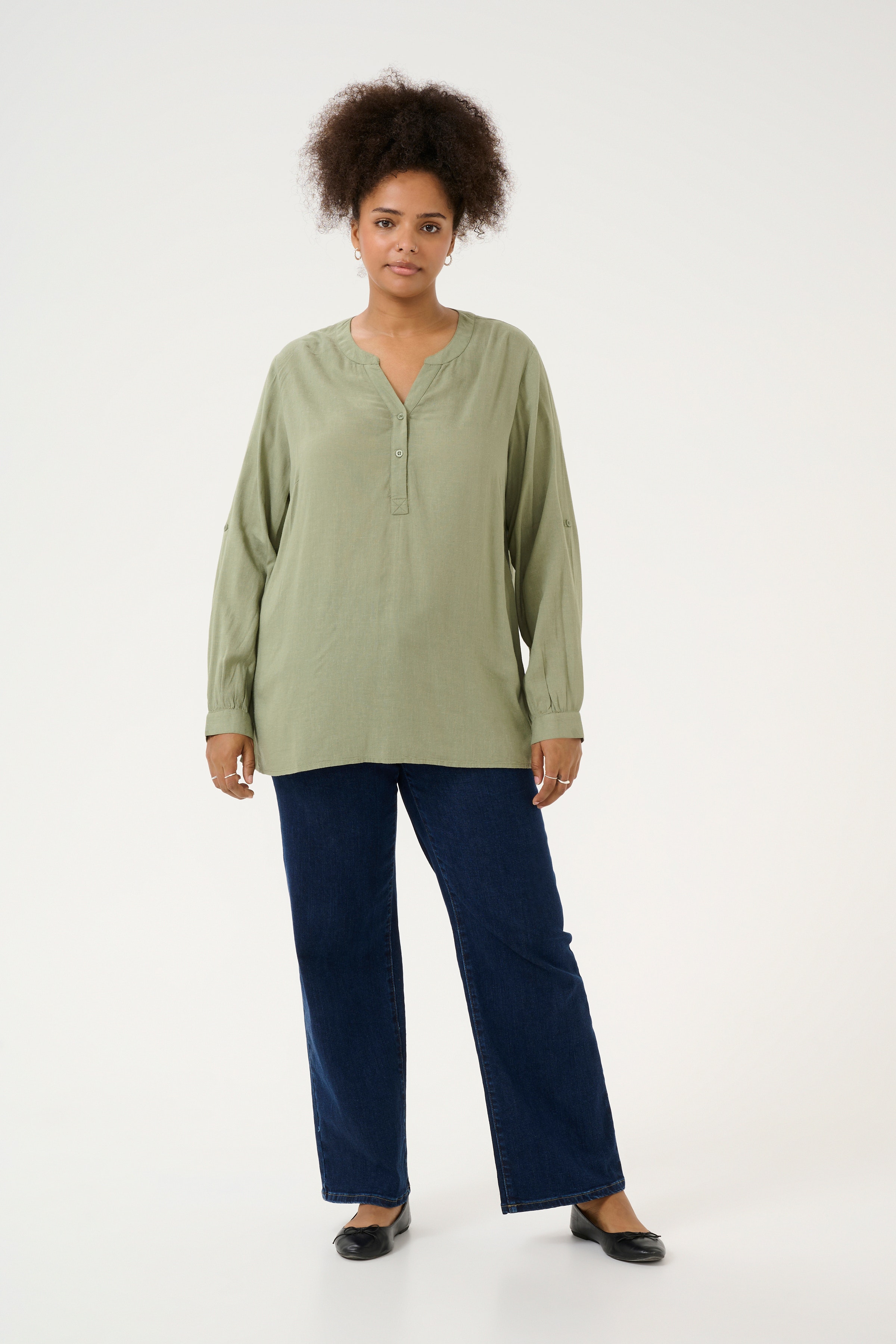 KCmille Linen blouse LOOKBOOK FRONT 10582215-170115