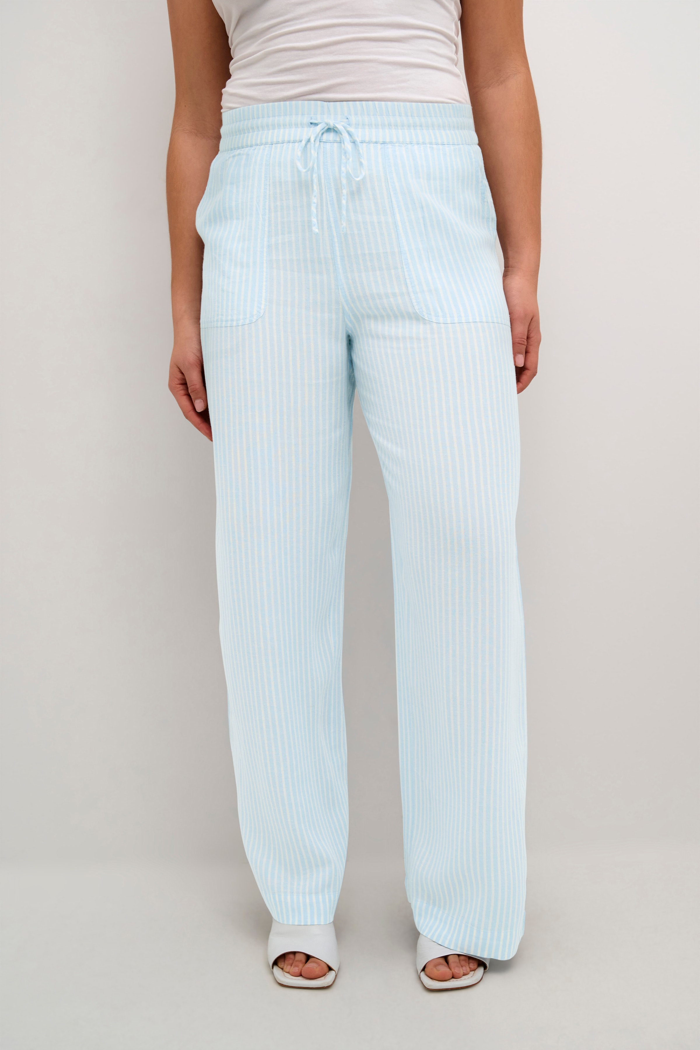 KAmilia Linen trousers LOOKBOOK FRONT 10508314-105969