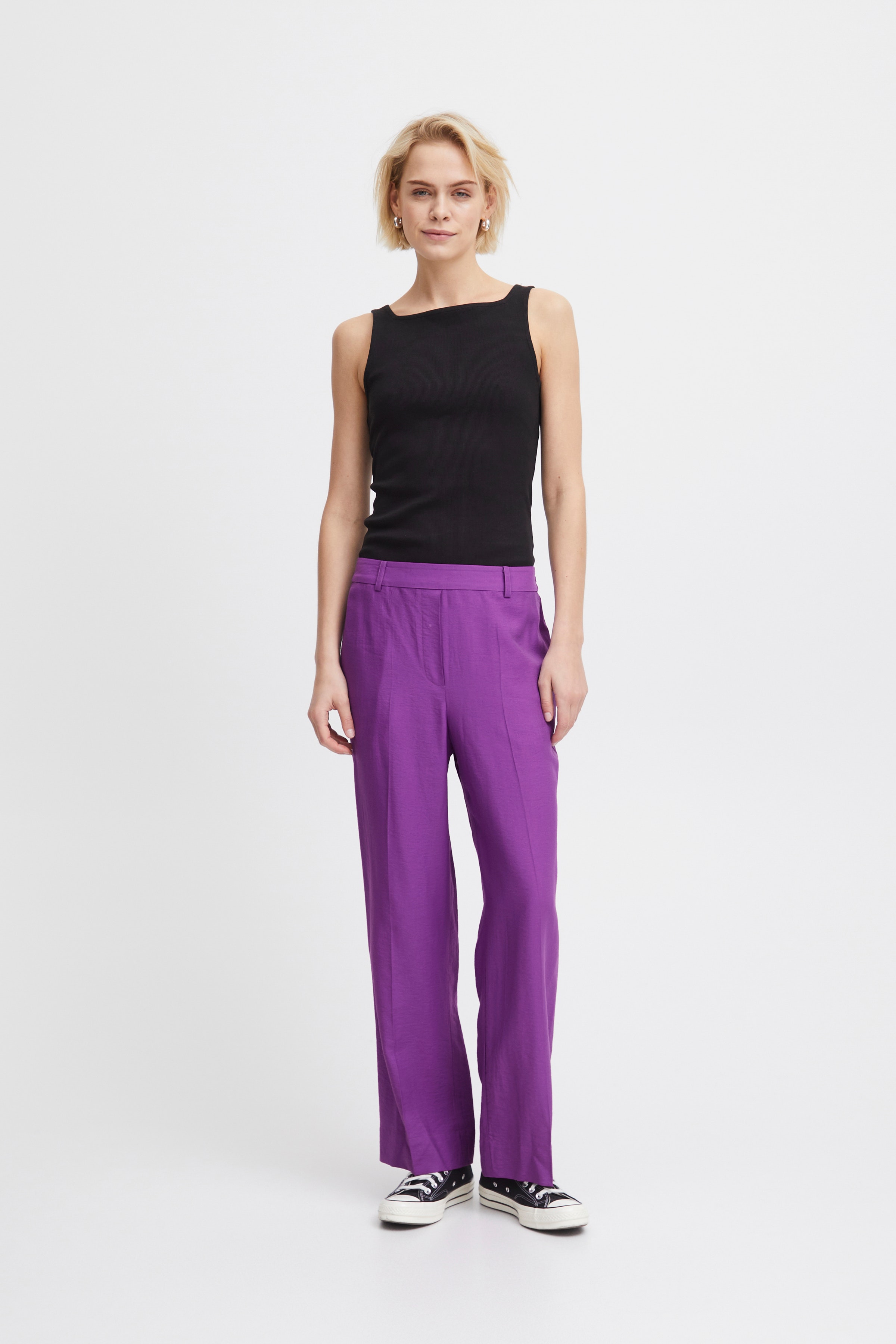 IHPHIONA Bukser LOOKBOOK FRONT 20119384-193536