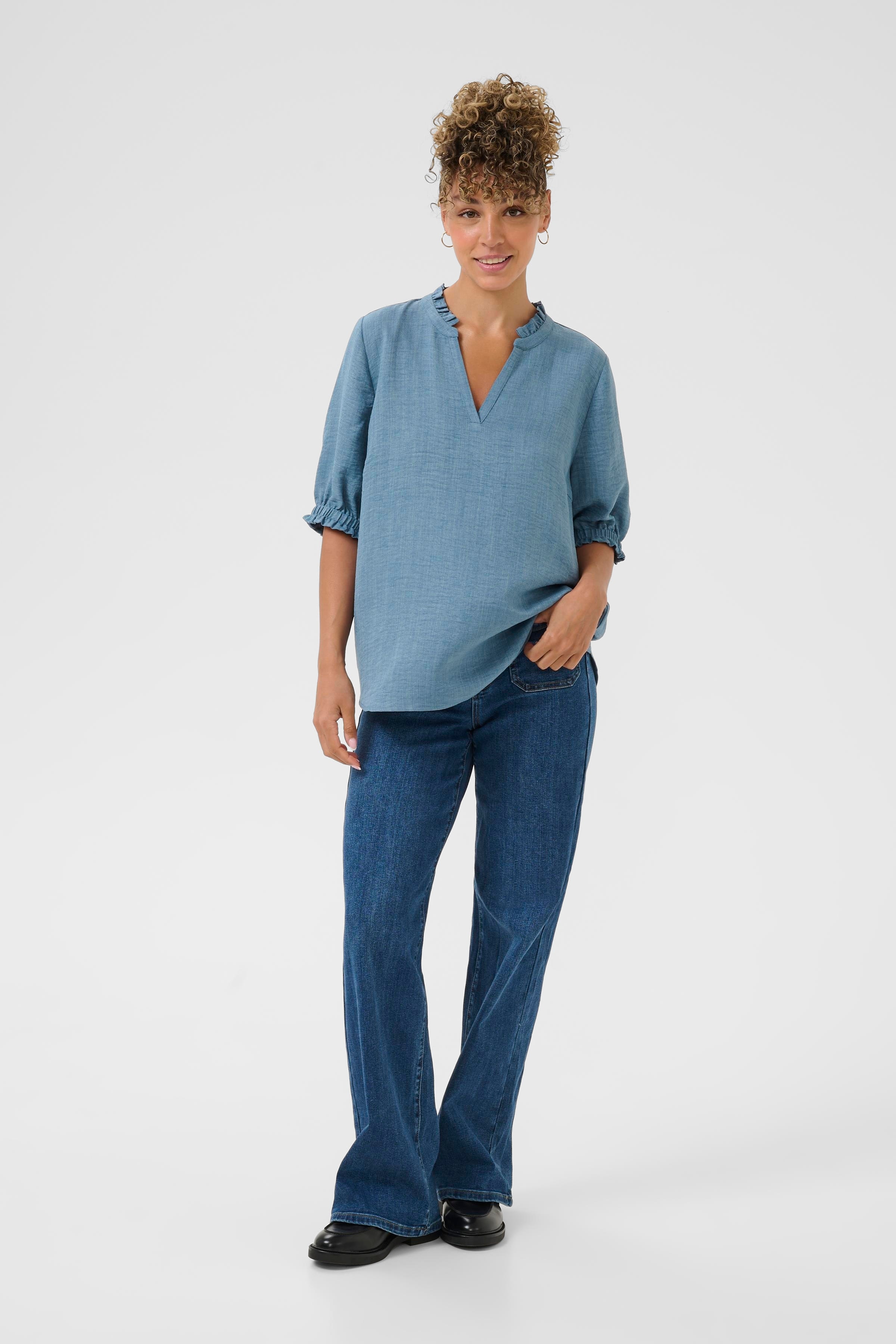 BPoda Bluse LOOKBOOK FRONT 40200027-1840201