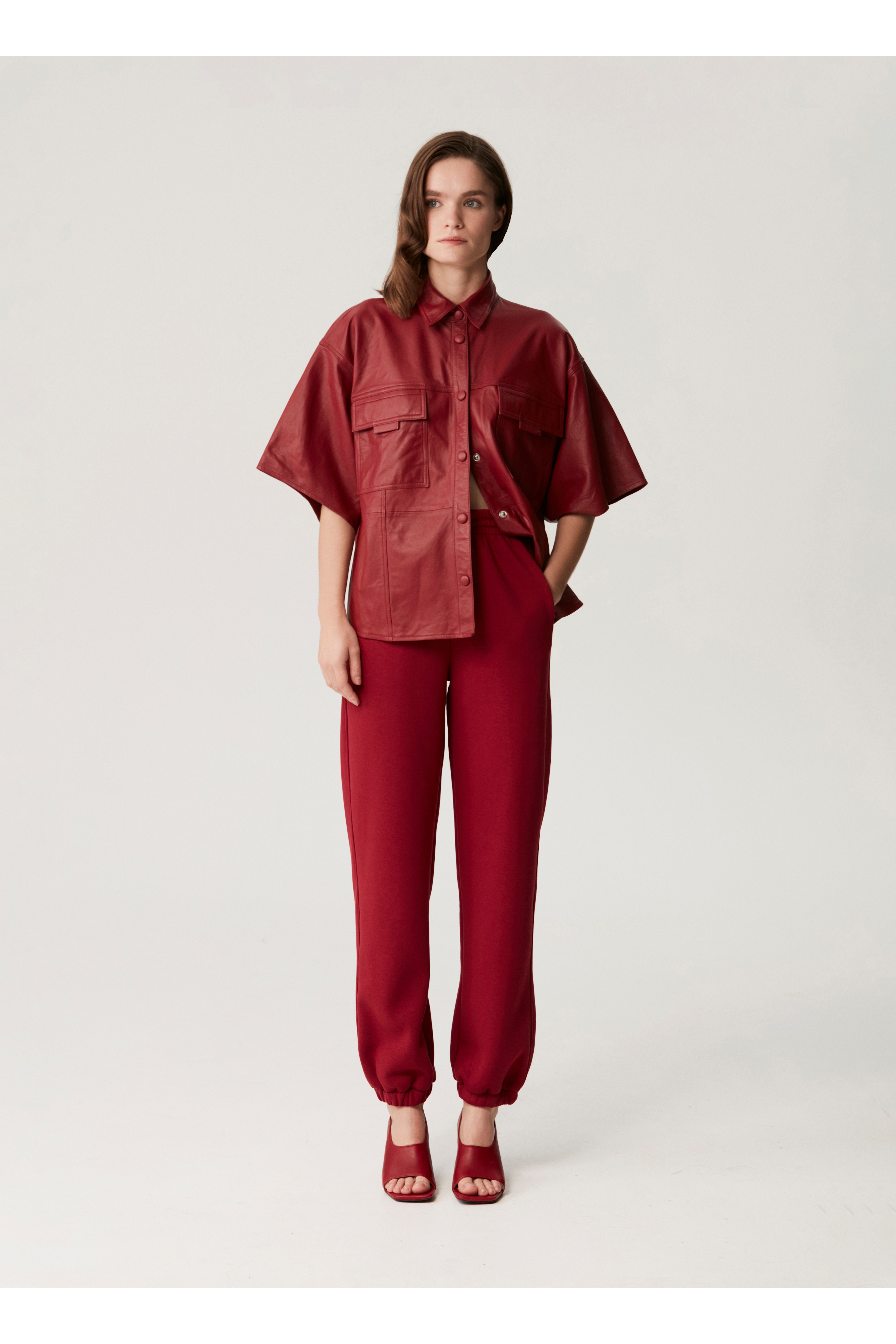 LiljaGZ SS Skinn skjorte LOOKBOOK FRONT 10905350-101426