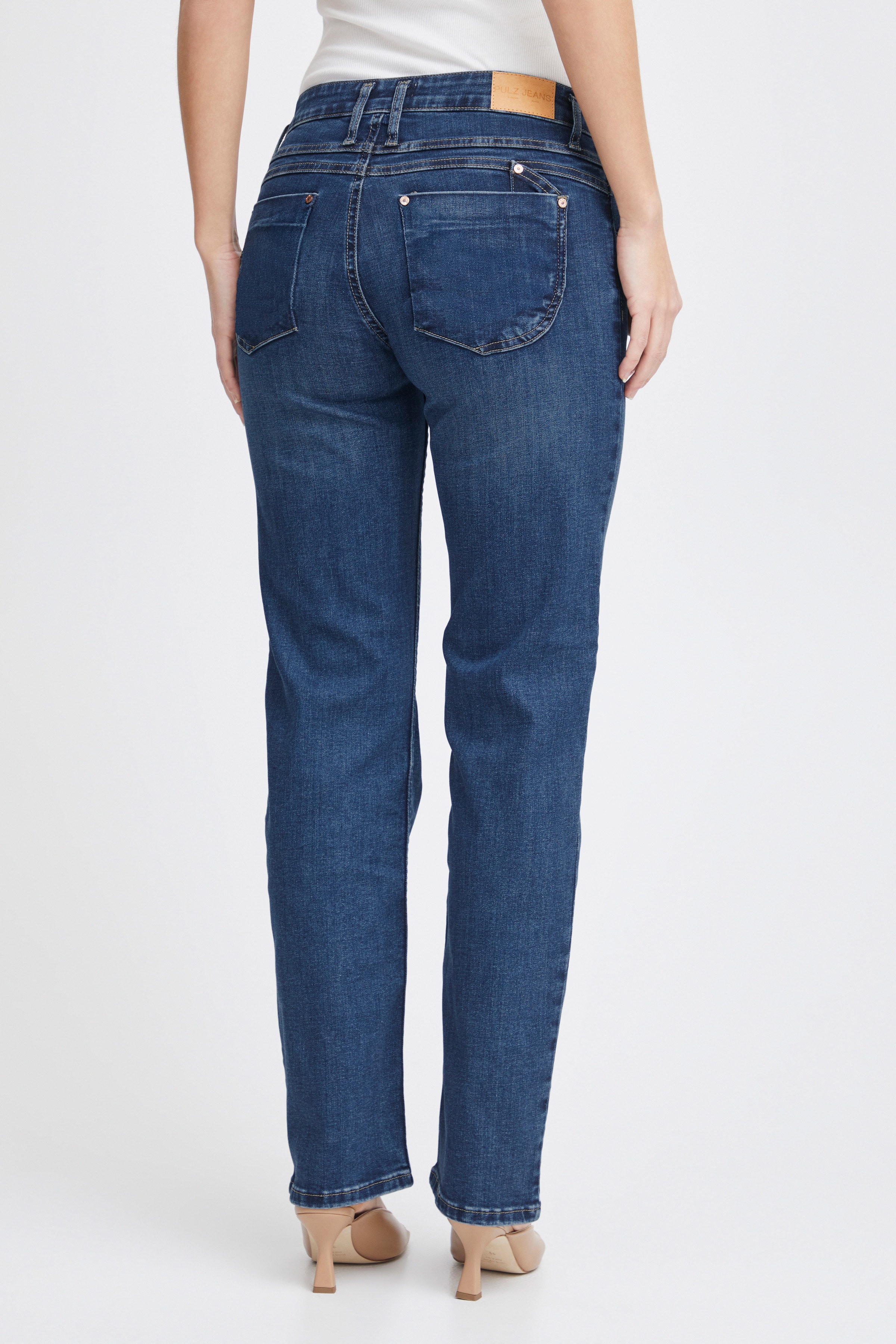 PZANETT MW Jeans Straight Leg LOOKBOOK BACK 50207892-200005