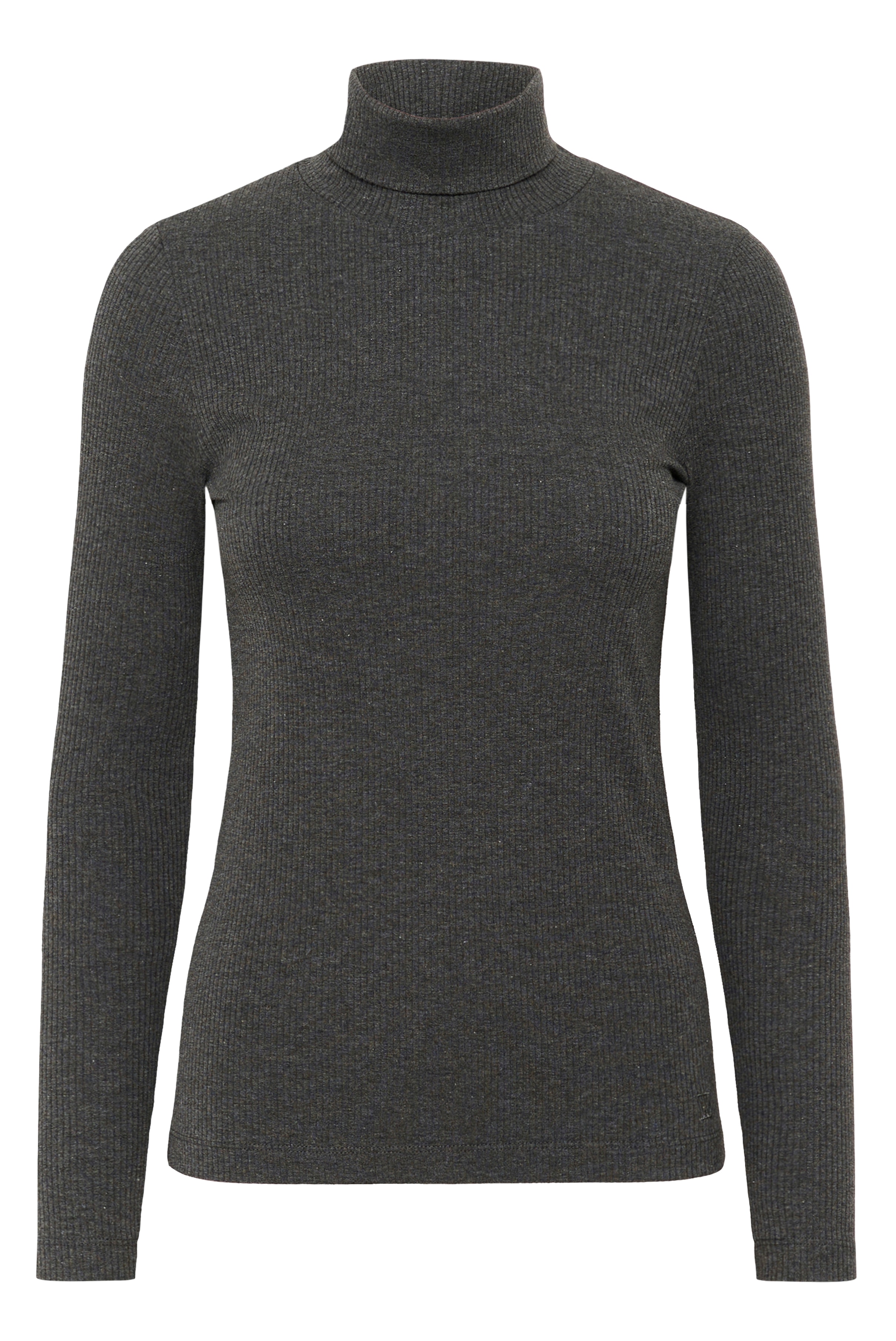 DagnaIW Polokrage Melange T-shirt PACK FRONT 30109838-300596