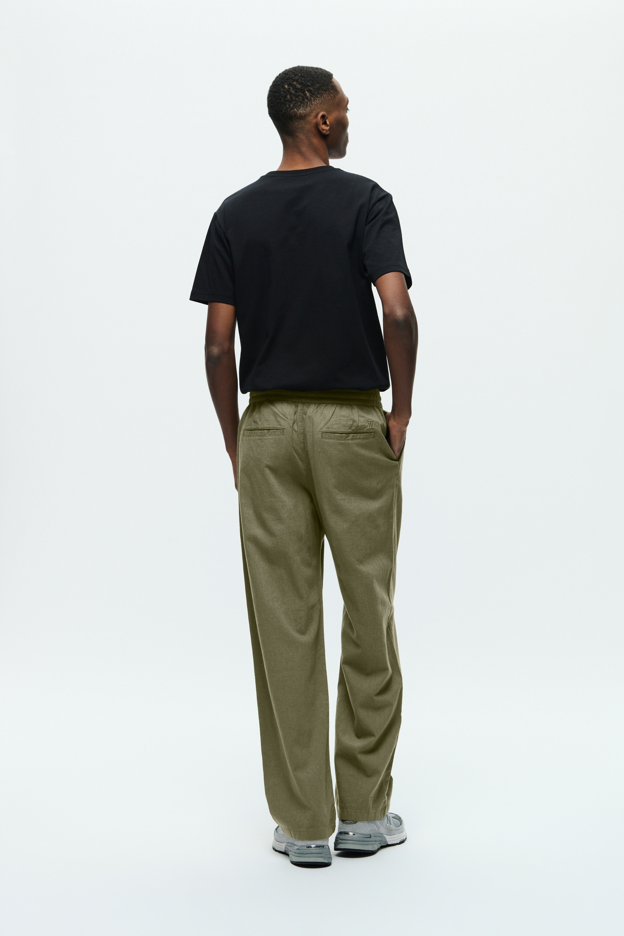 WWenoch Hør Bukser  LOOKBOOK BACK 30251409-180515