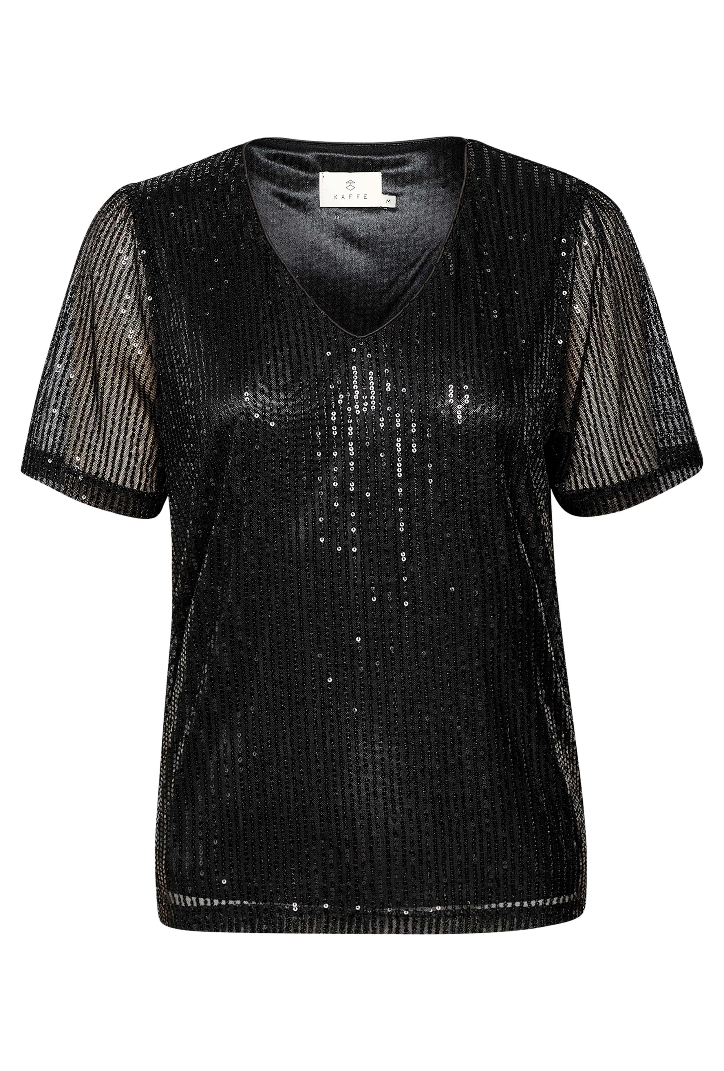 KAbolette Sequin blouse LOOKBOOK FRONT 10508029-100121