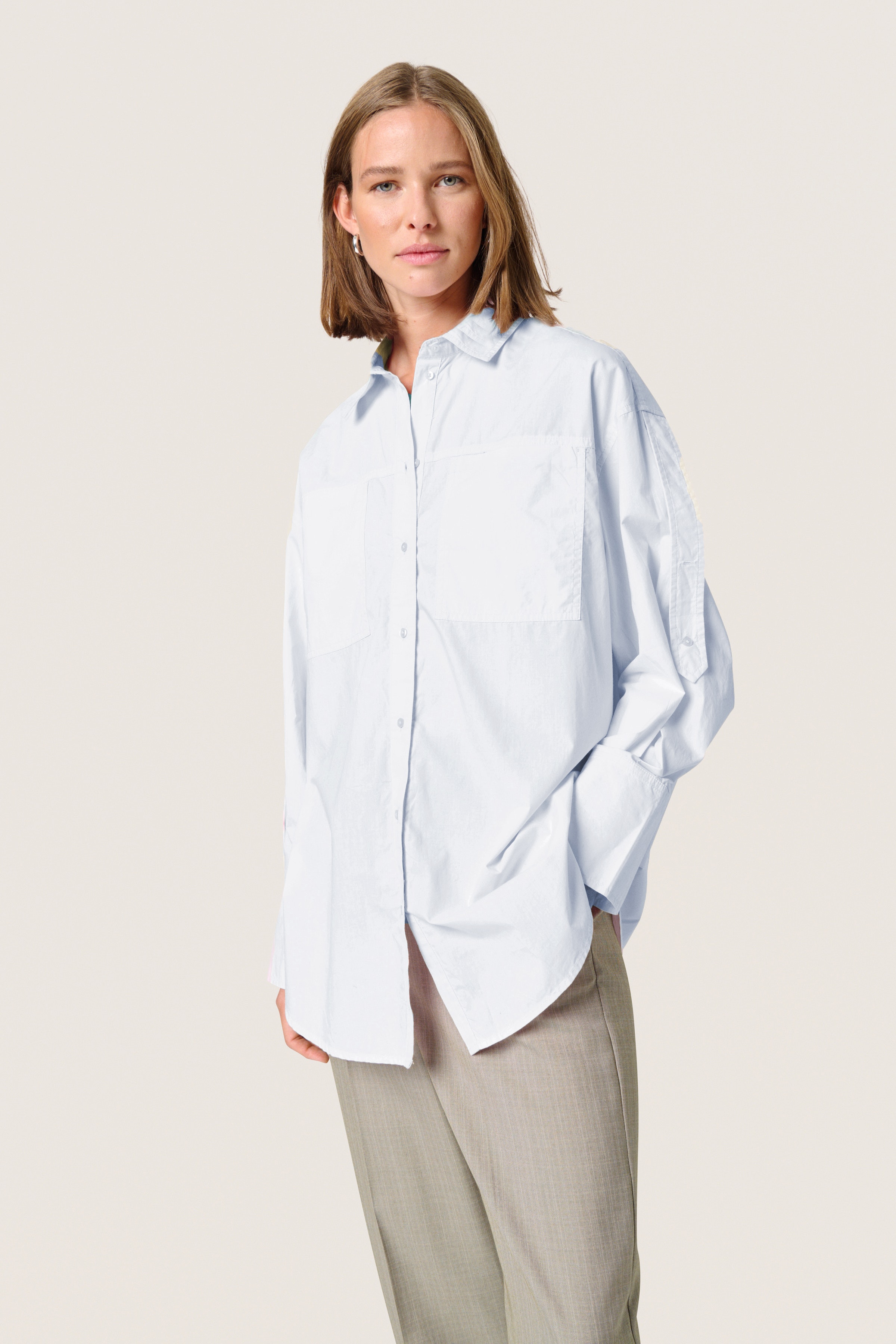 SLCalico Skjorte LOOKBOOK FRONT 30407985-111001