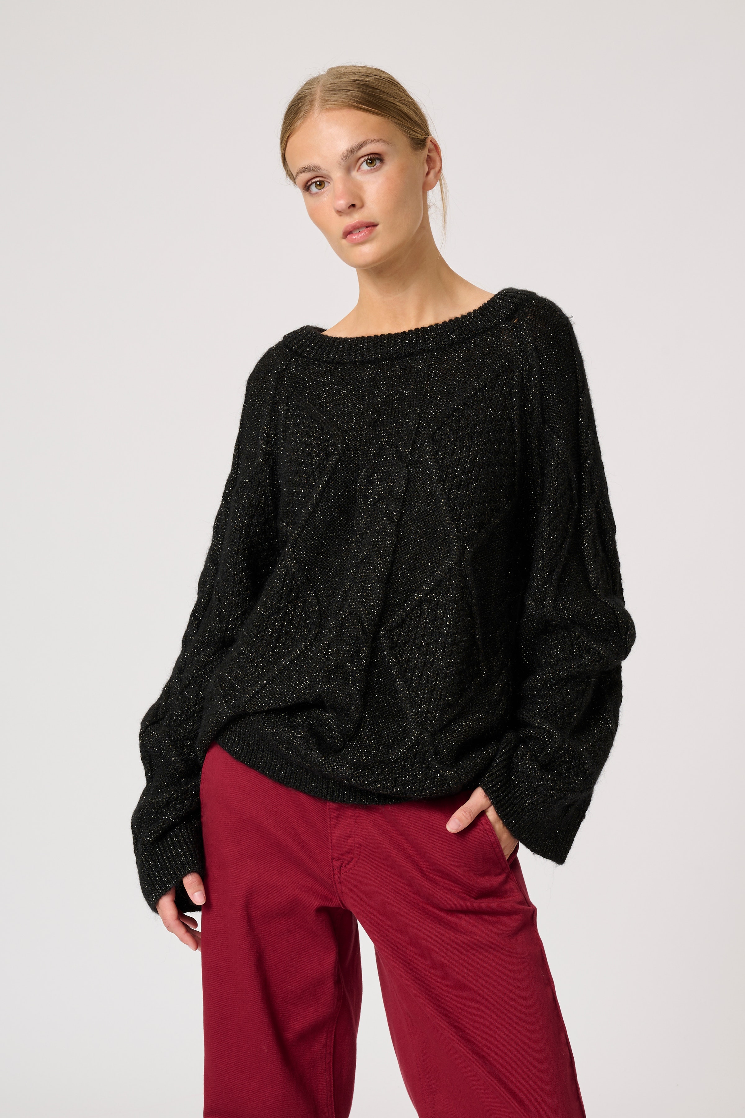 VeraMW metallic pullover LOOKBOOK FRONT 10704929-106719