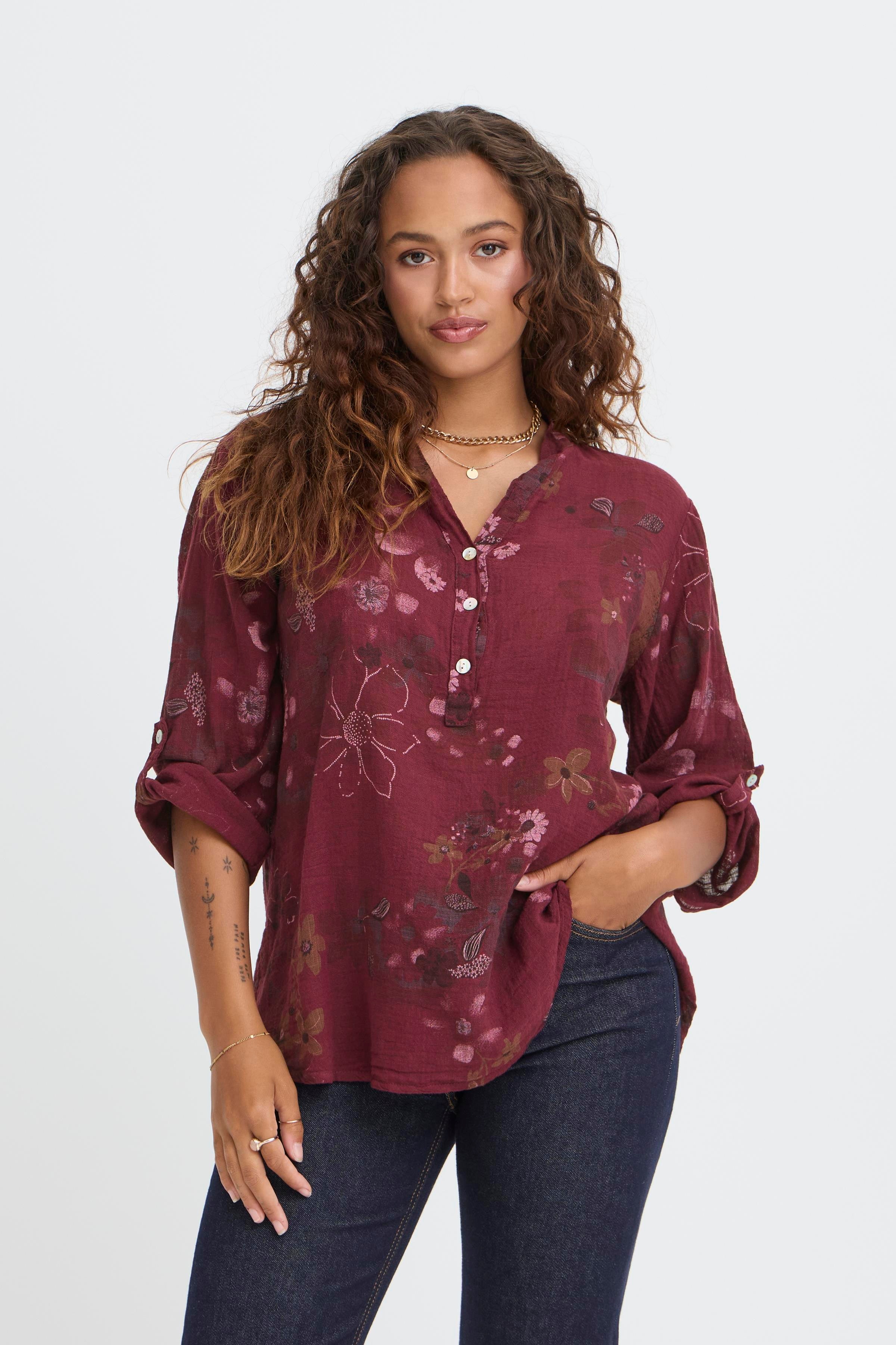 SBALEXIA Bluse LOOKBOOK FRONT 22101053-191724