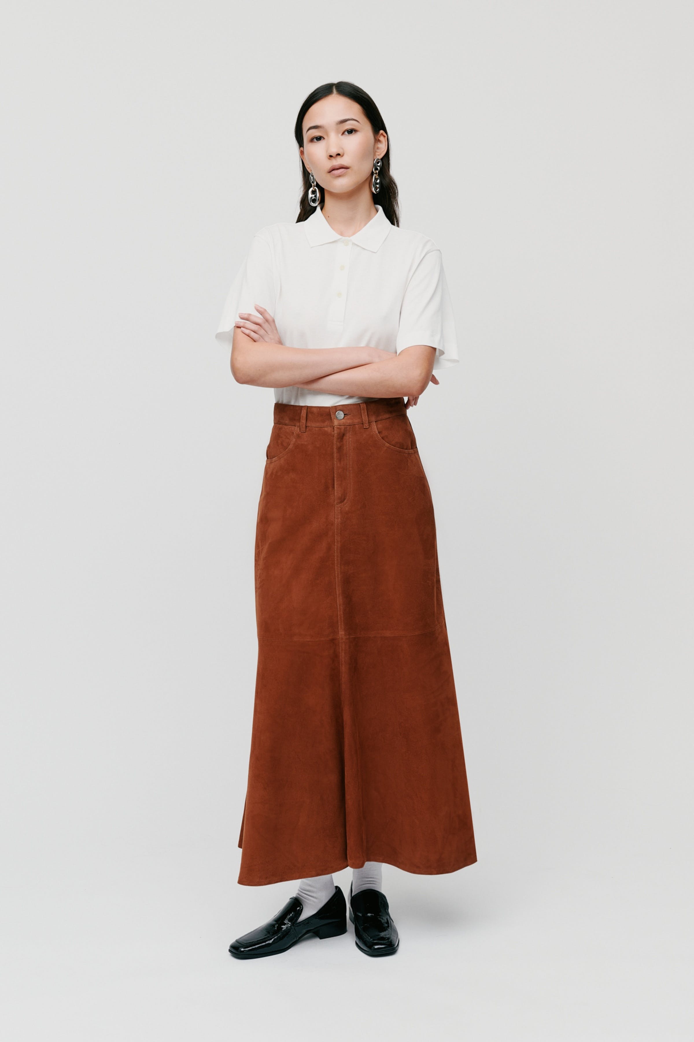 LACY Skjørt LOOKBOOK FRONT 30600758-BR228