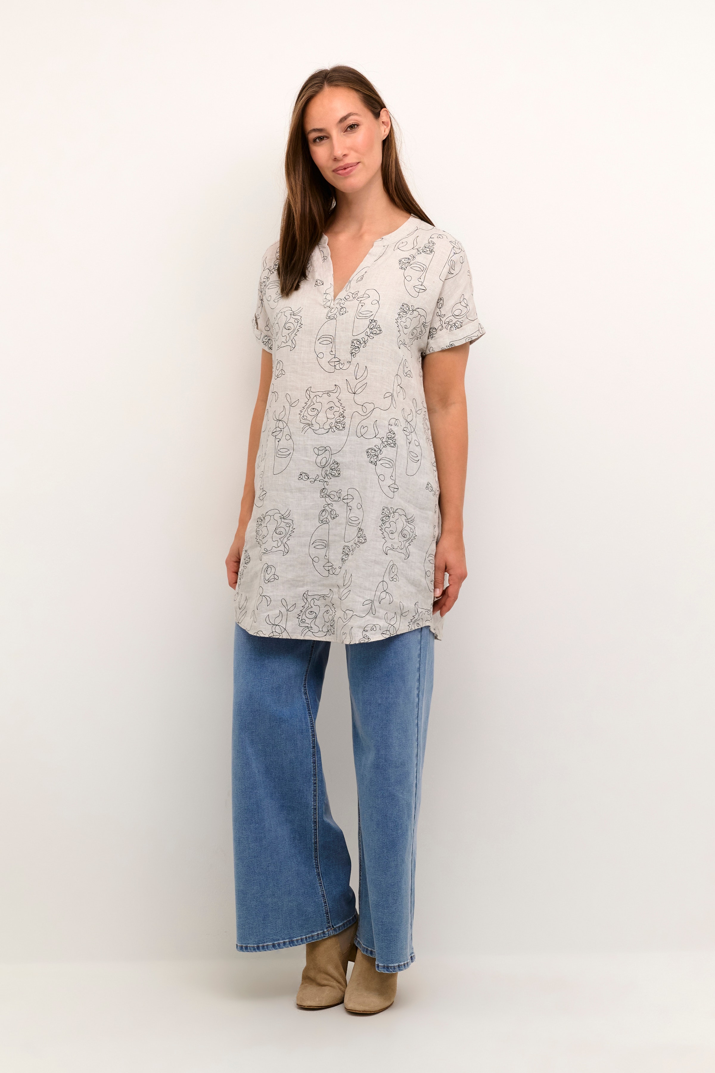 CRBellis Linen tunic LOCATION NONE 10612266-105559