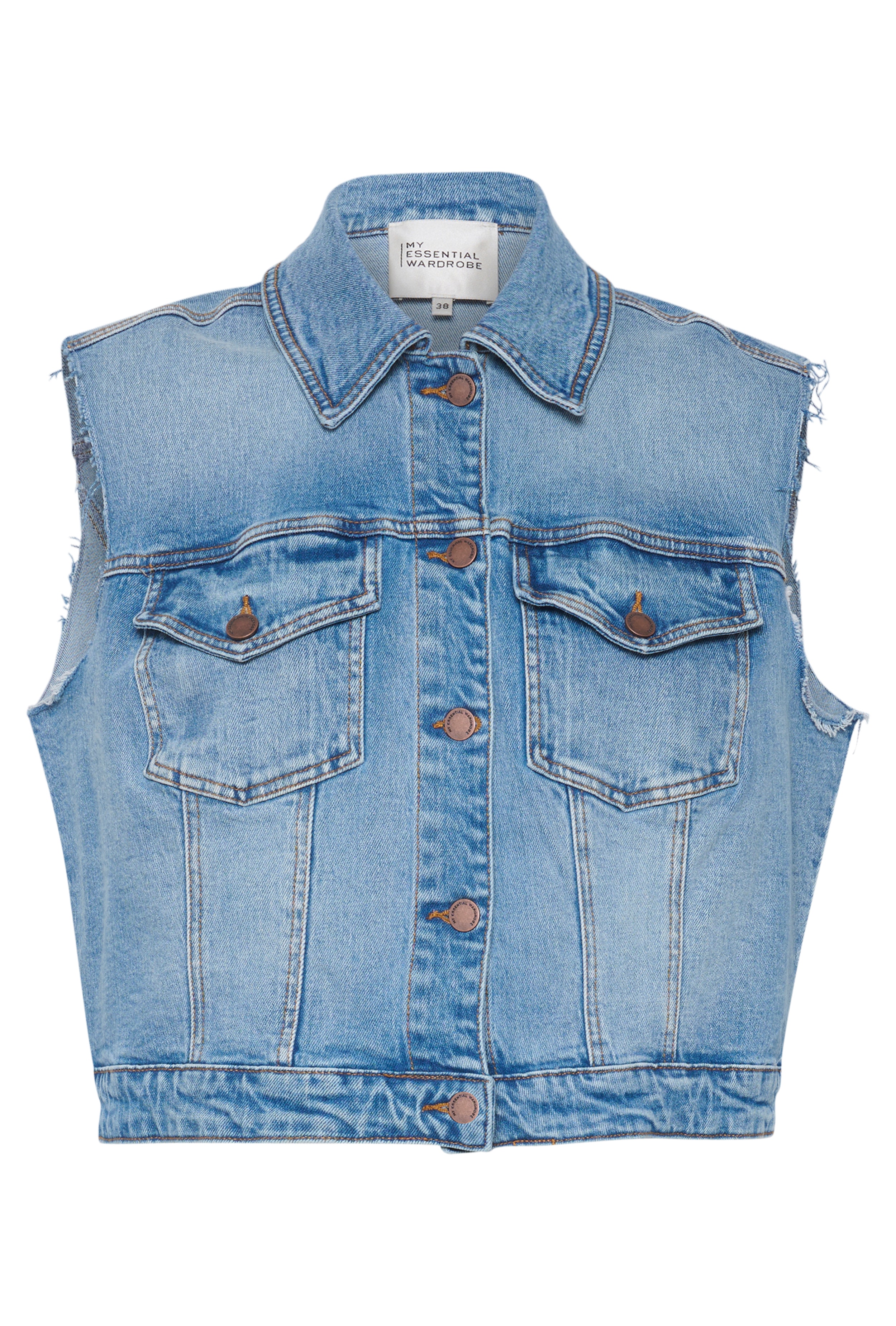 DangoMW Denim waistcoat PACK FRONT 10704668-100046