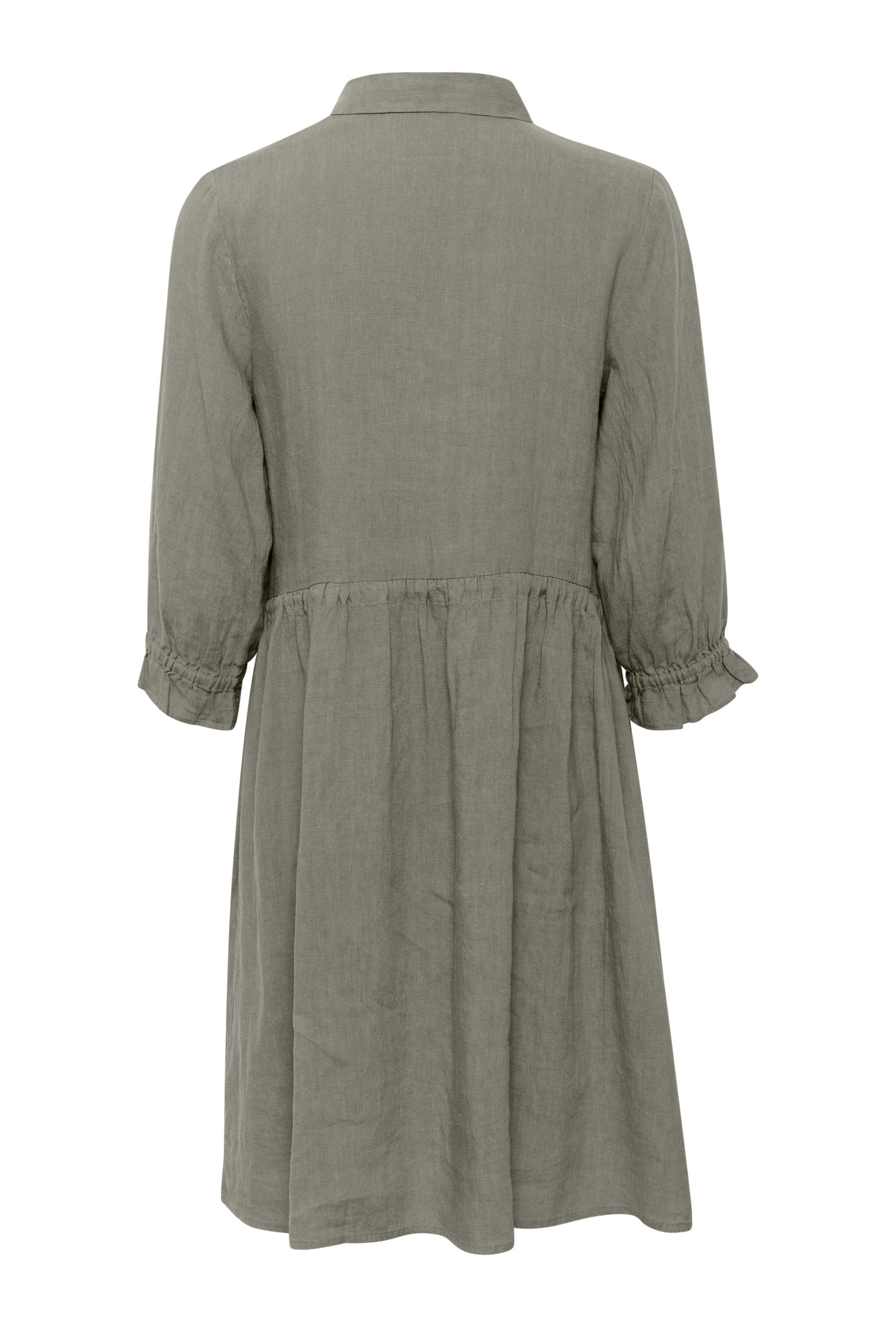 SalliePW Short linen dress PACK BACK 30308503-170613