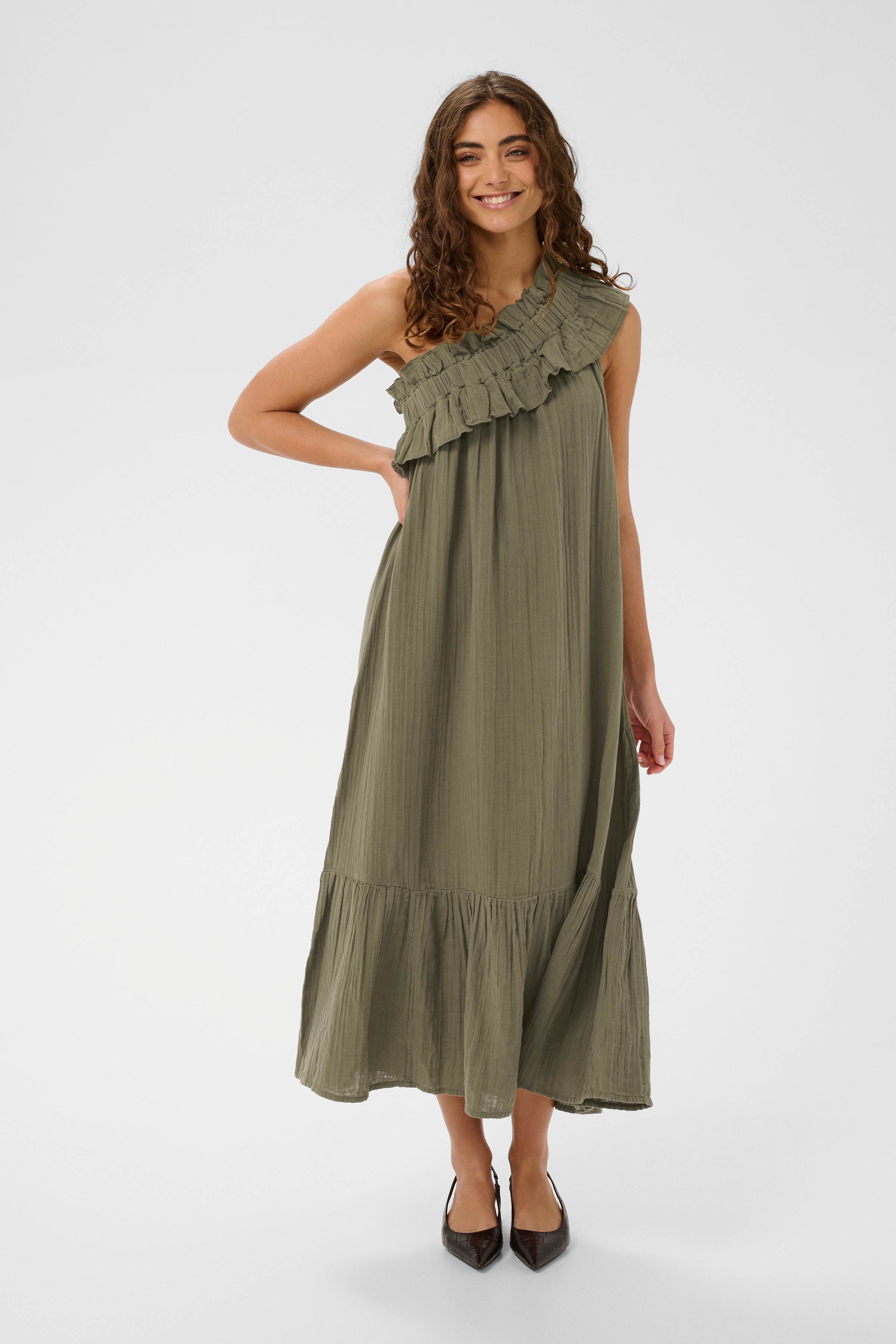 CUelina Kjole LOOKBOOK FRONT 50110614-170517