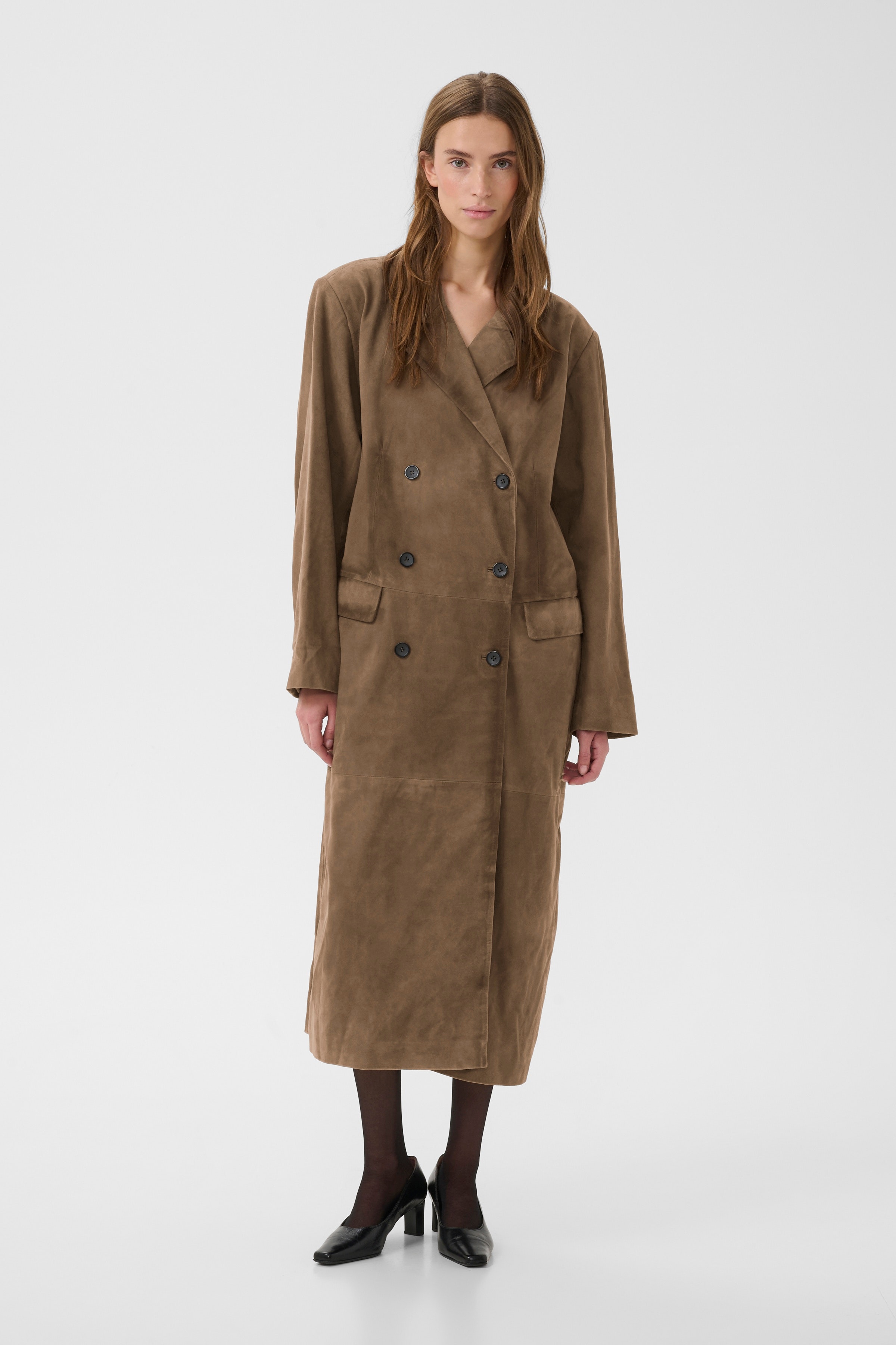 KBTammie Ruskindsfrakke LOOKBOOK FRONT 10105330-190809