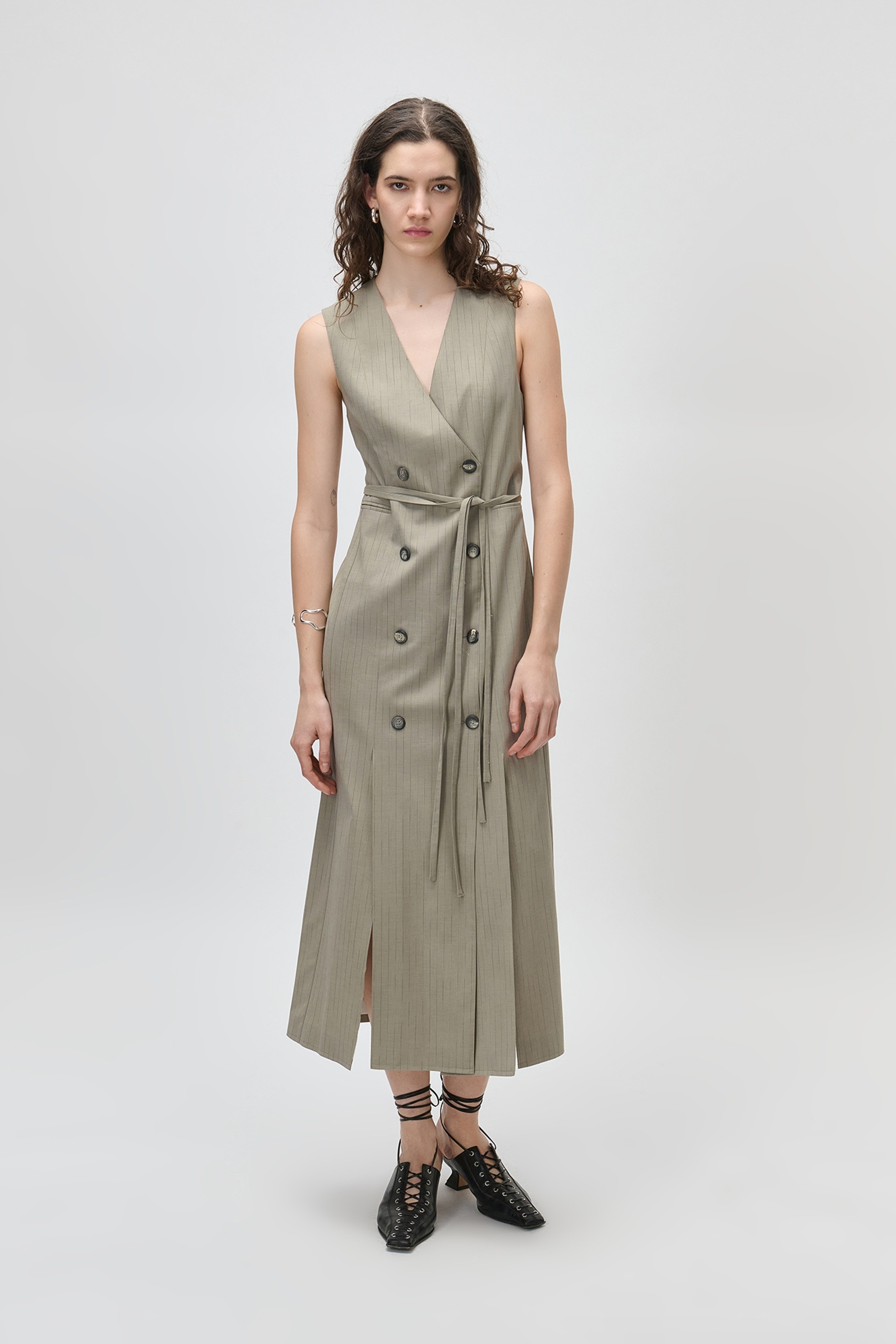 NIYA Kjole LOOKBOOK FRONT 30600665-MC2168