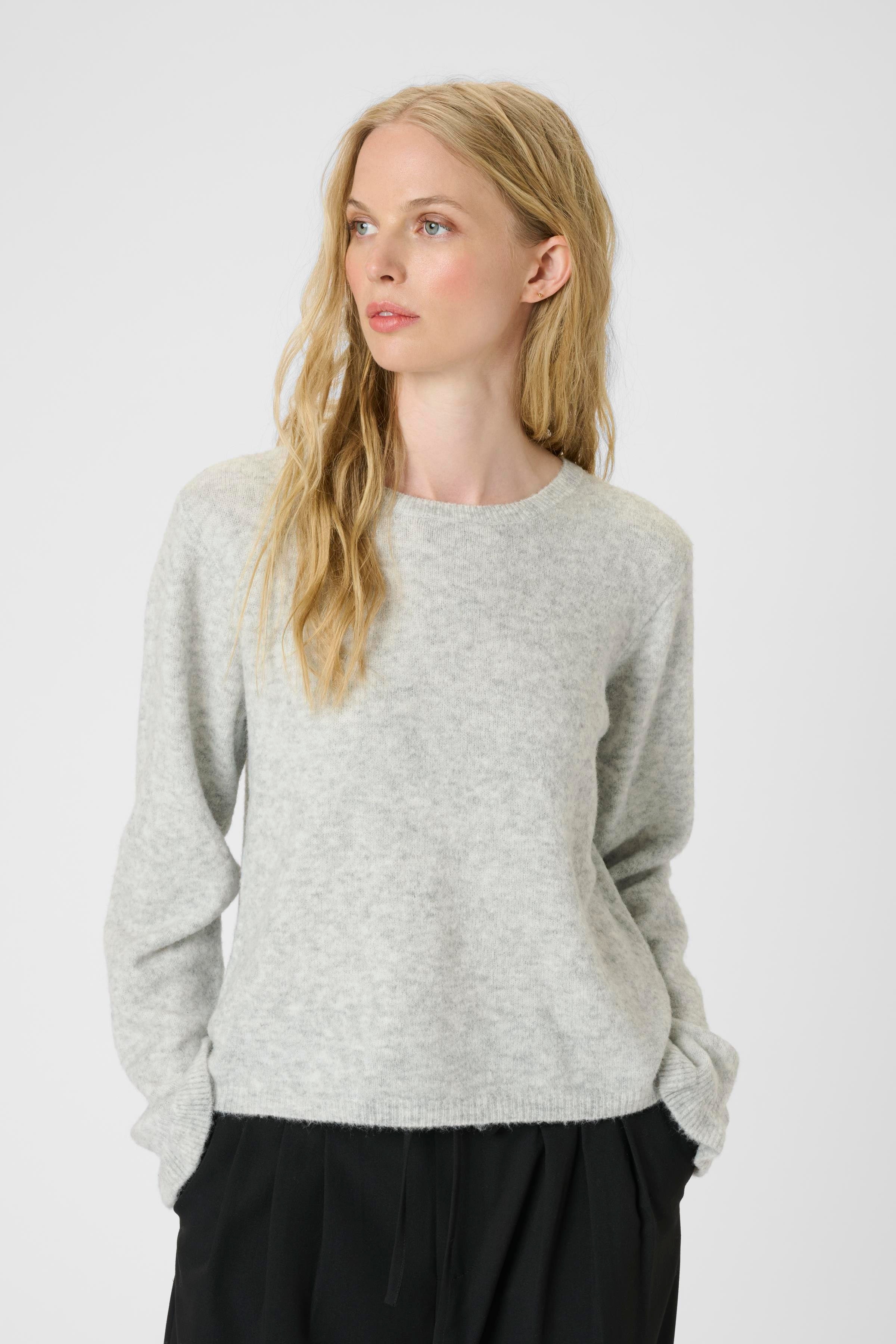 KBNoabelle Striktrøje LOOKBOOK FRONT 10105750-1638011