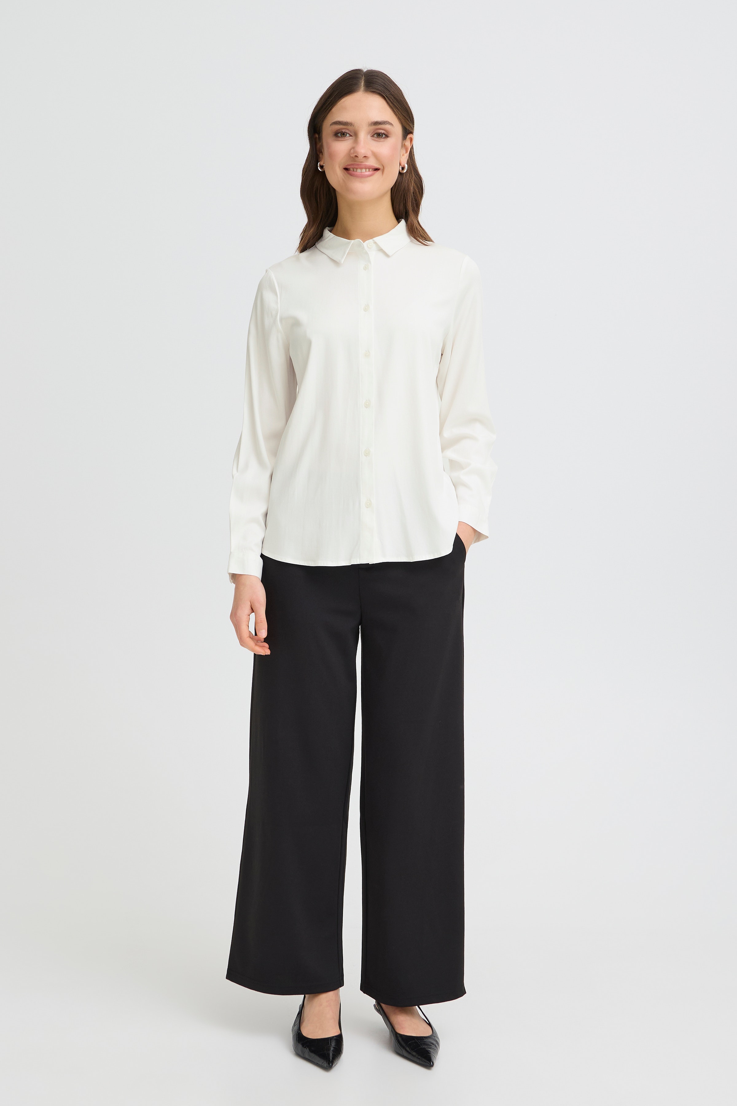 FRJUSTINA Skjorte LOOKBOOK FRONT 20614070-114800